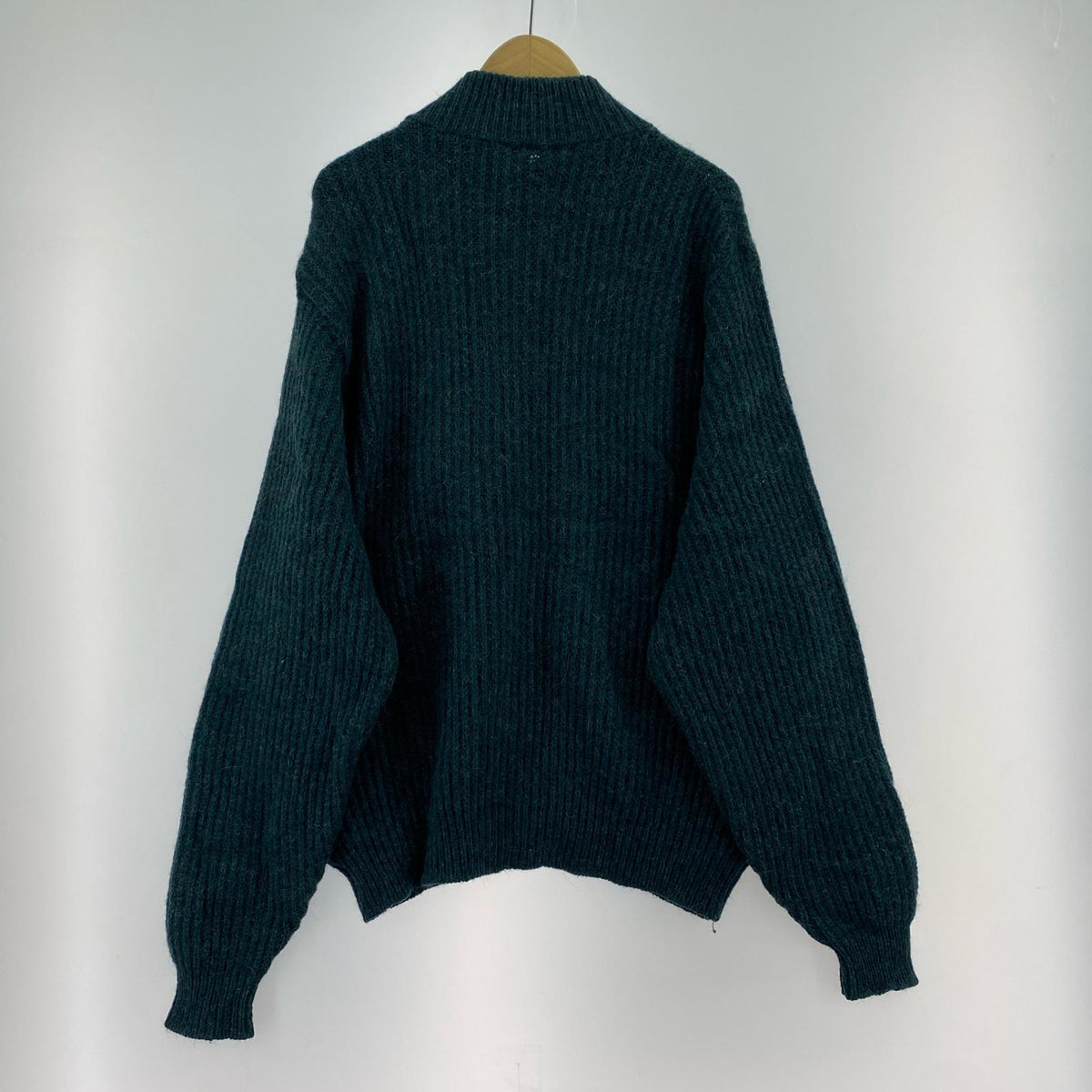 ニット 80s usa製 Wool Driver’s Knit L グリーン