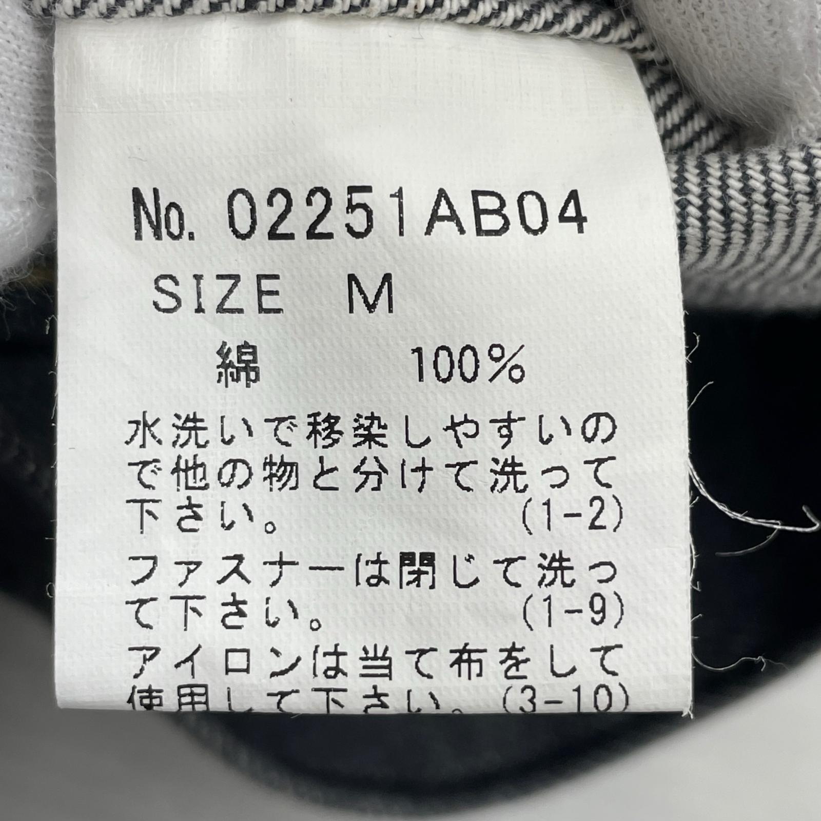 デニムジャケット KINKY デニムジップジャケット M M ブラック