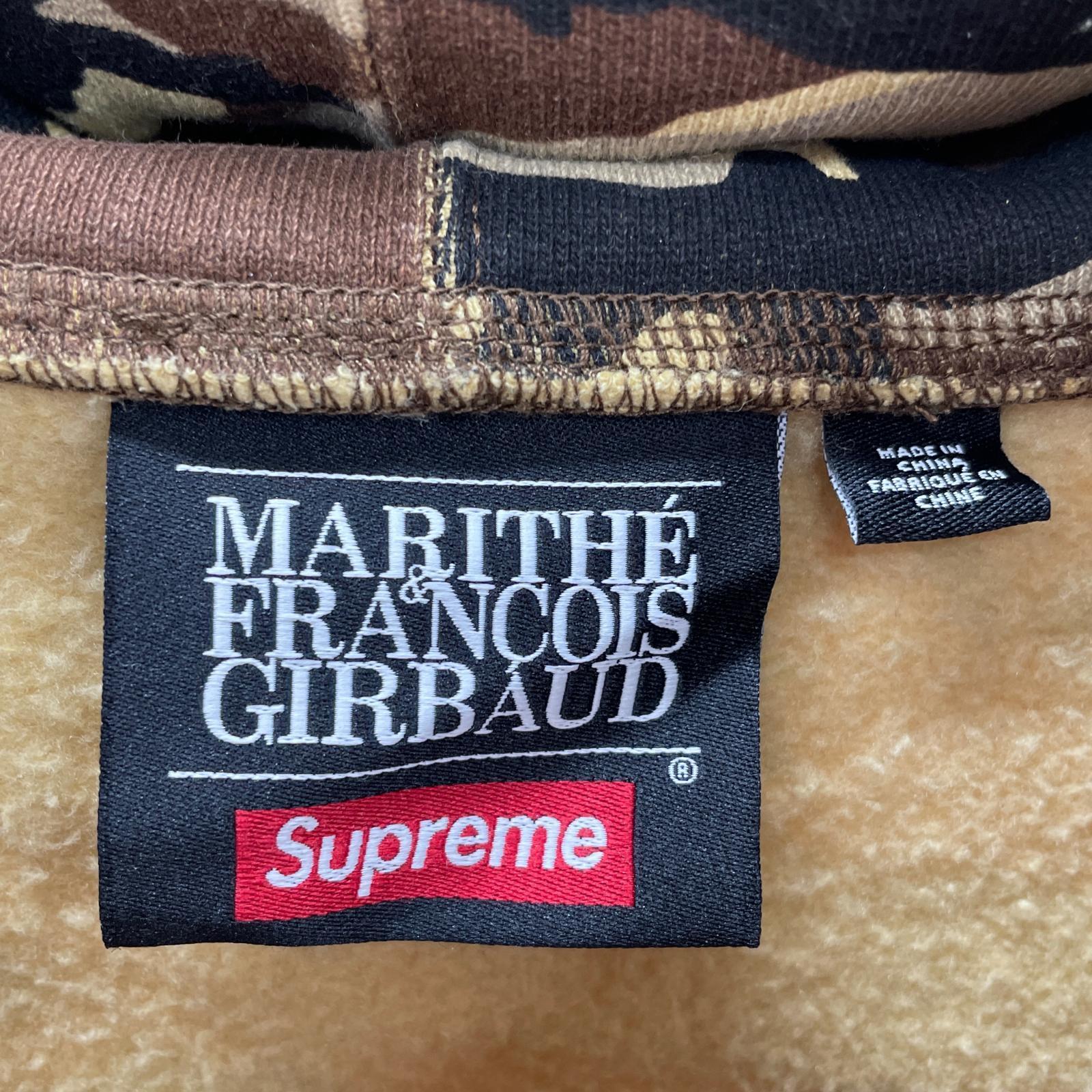パーカー 25SS Zip Up Hooded Sweatshirt カモ M M ブラウン