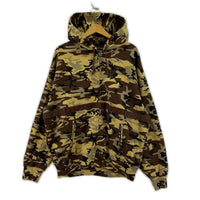 パーカー 25SS Zip Up Hooded Sweatshirt カモ M M ブラウン