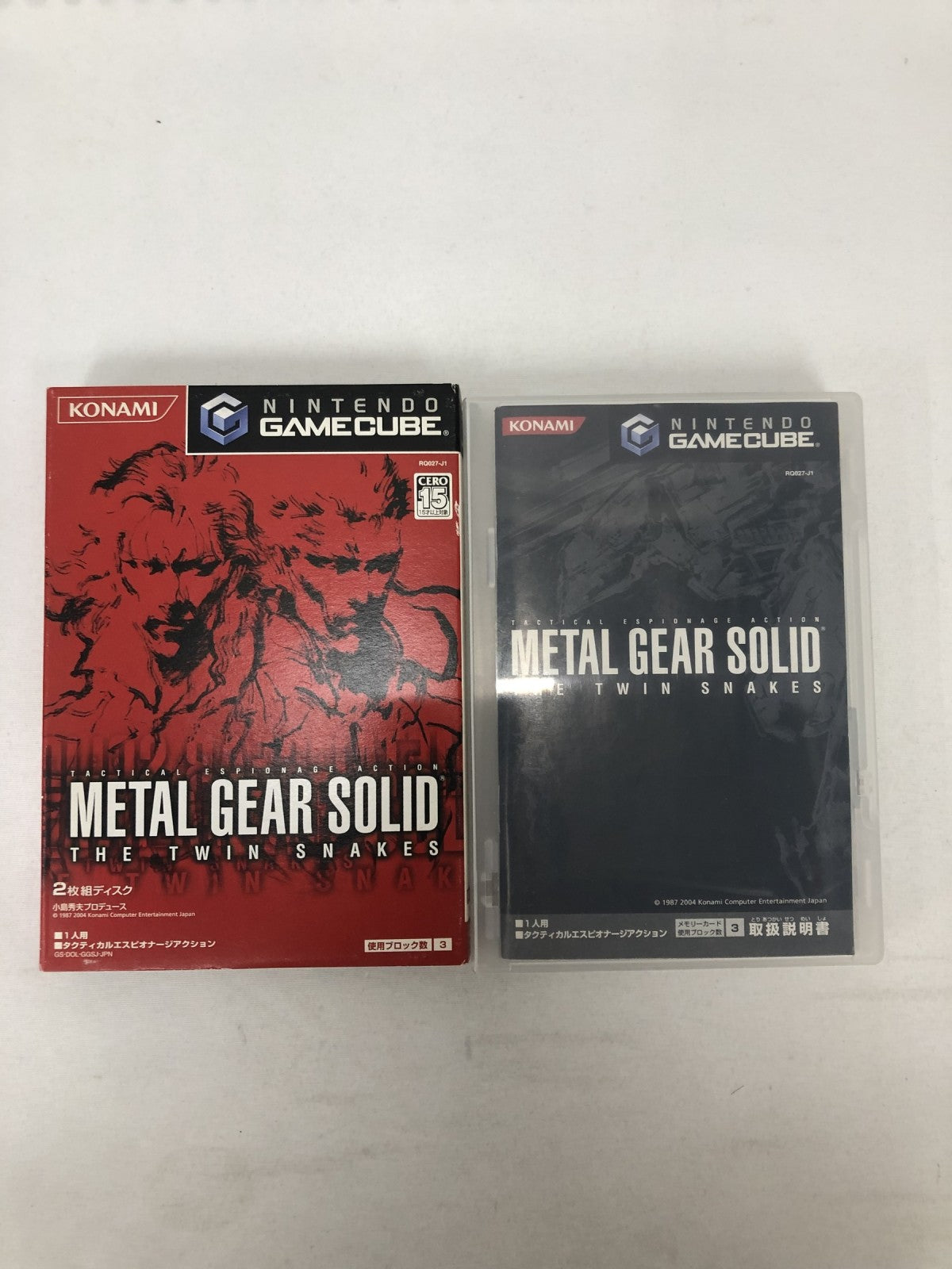 GC メタルギアソリッド ザ・ツインスネークス ゲームハード