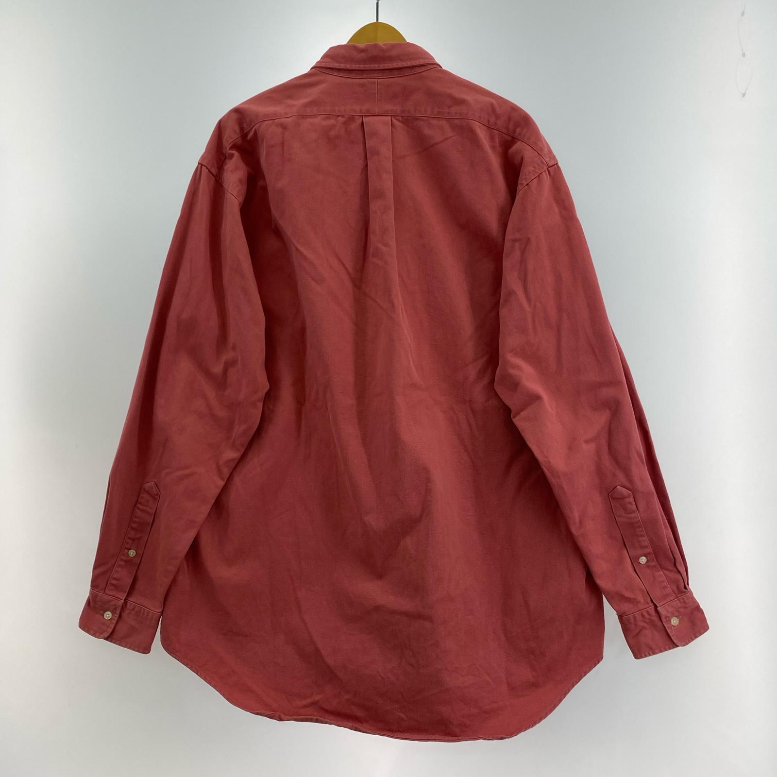 長袖シャツ オールド アメリカ製 ピンク (L) L ピンク