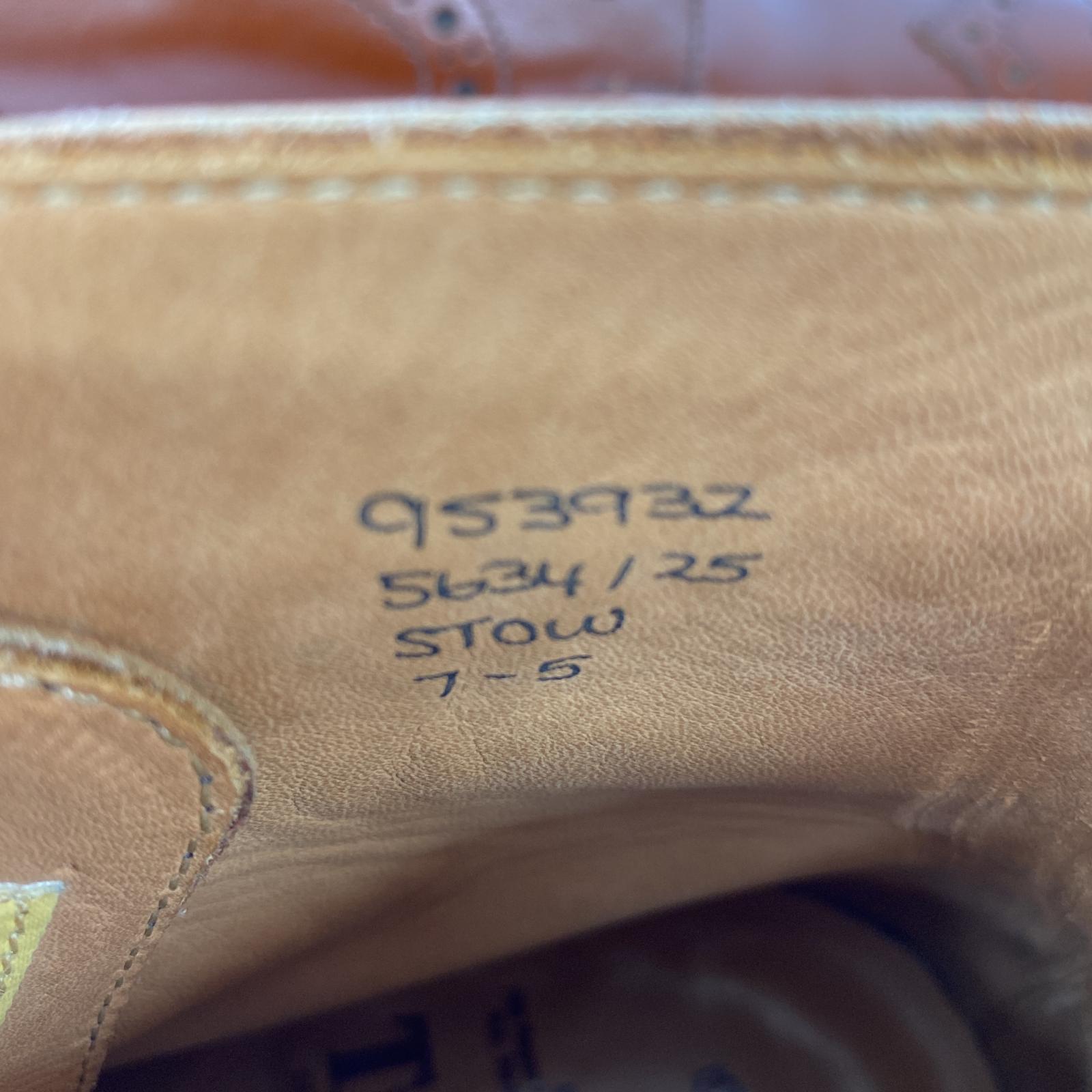 ブーツ STOW 5634125 カントリーブーツ (7-5) ブラウン