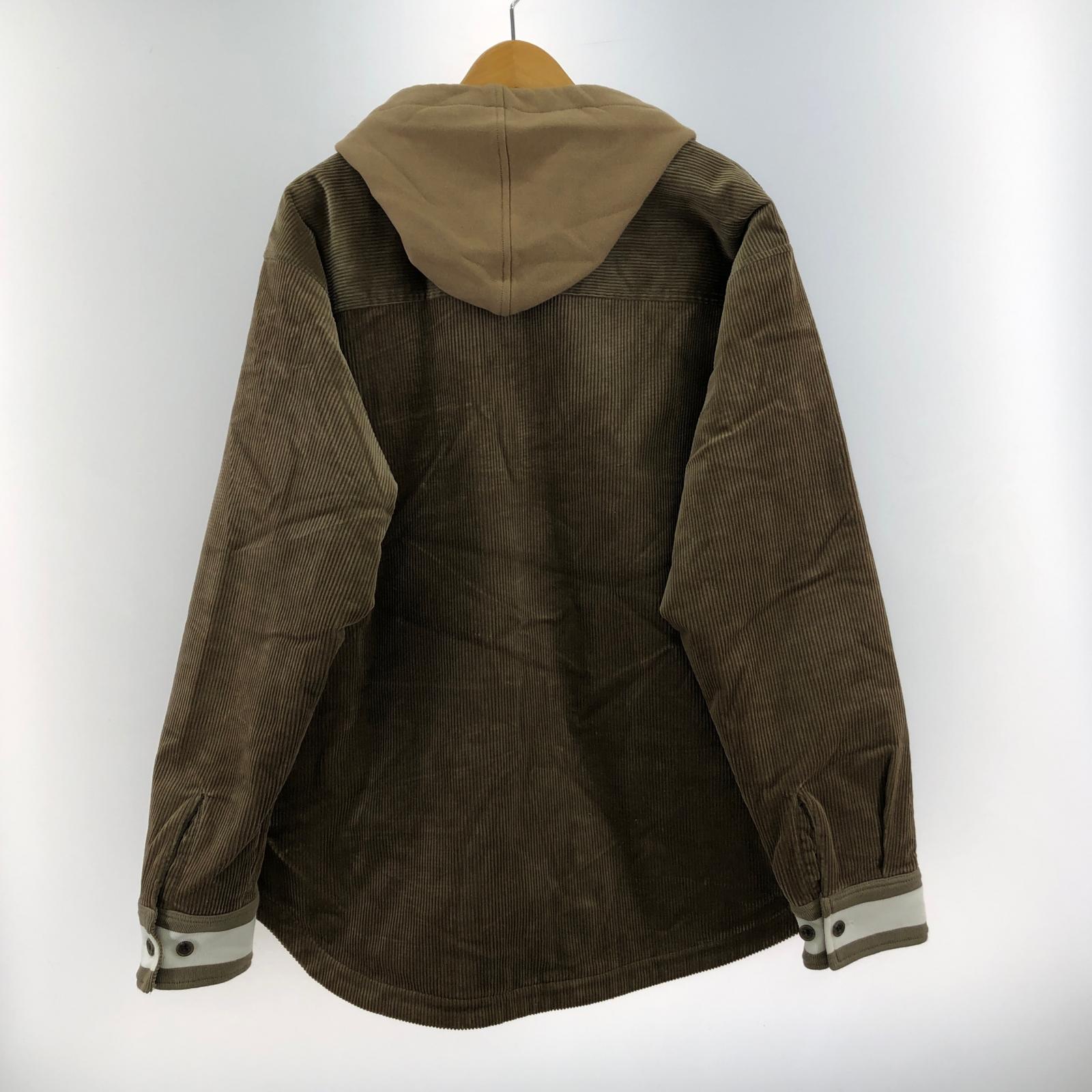 ジャケット SHEBA CORDUROY HOODIE JACKET 2 ブラウン
