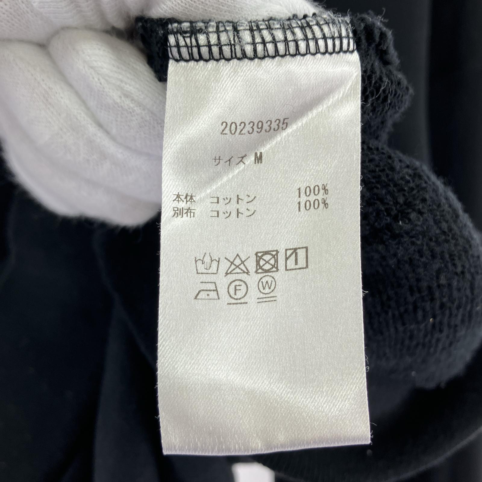 パーカー KAJA HEAVY FLEECE ZIP HOODIE M M ブラック