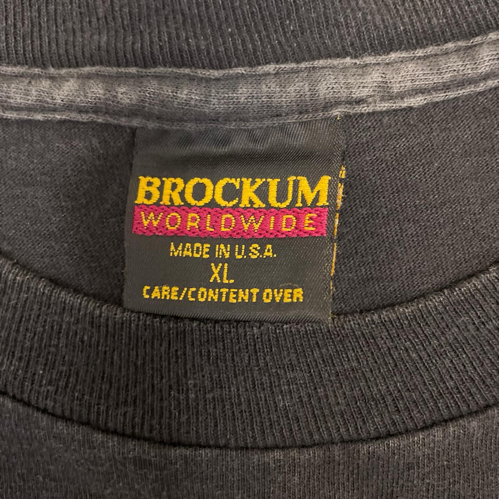 半袖Tシャツ 90s サウンドガーデン スーパーアンノーン ツアー バンドTシャツ 1994年 BROCKUMタグ LL ブラック