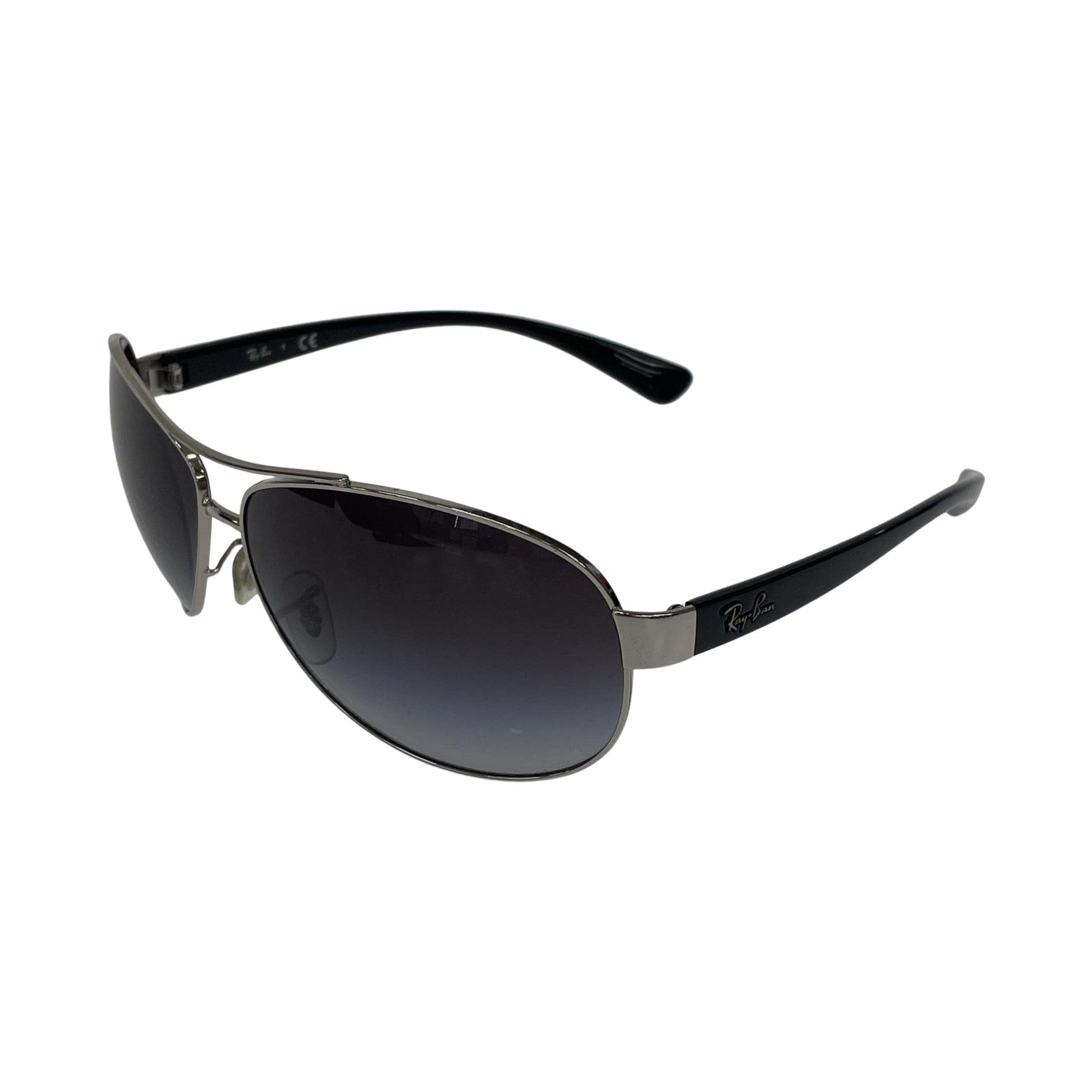 その他アクセサリー Ray-Ban アビエイター ティアドロップ ガンメタル サングラス RB3386 シルバー