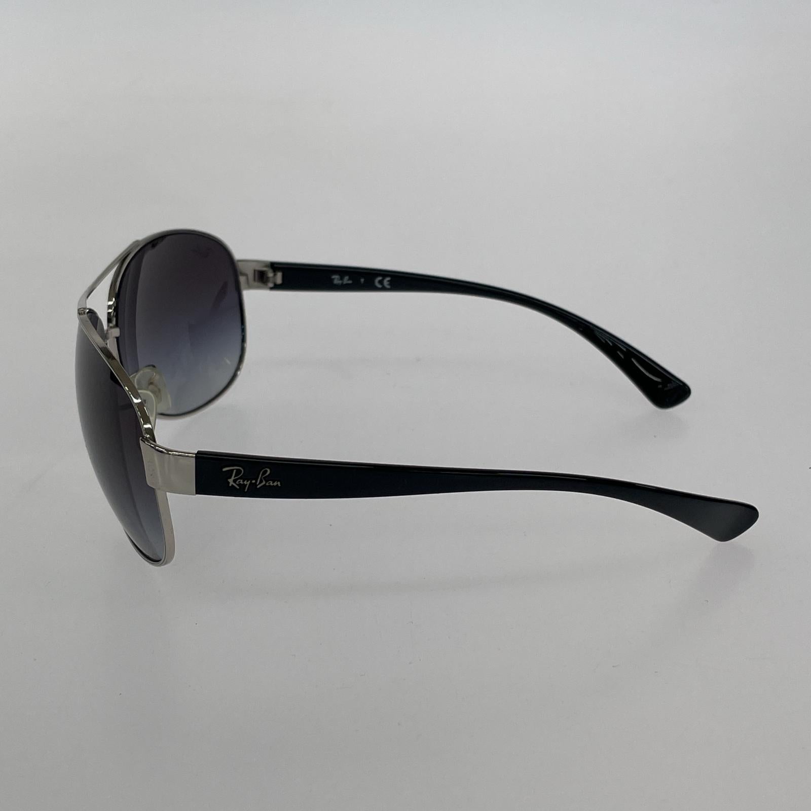 その他アクセサリー Ray-Ban アビエイター ティアドロップ ガンメタル サングラス RB3386 シルバー