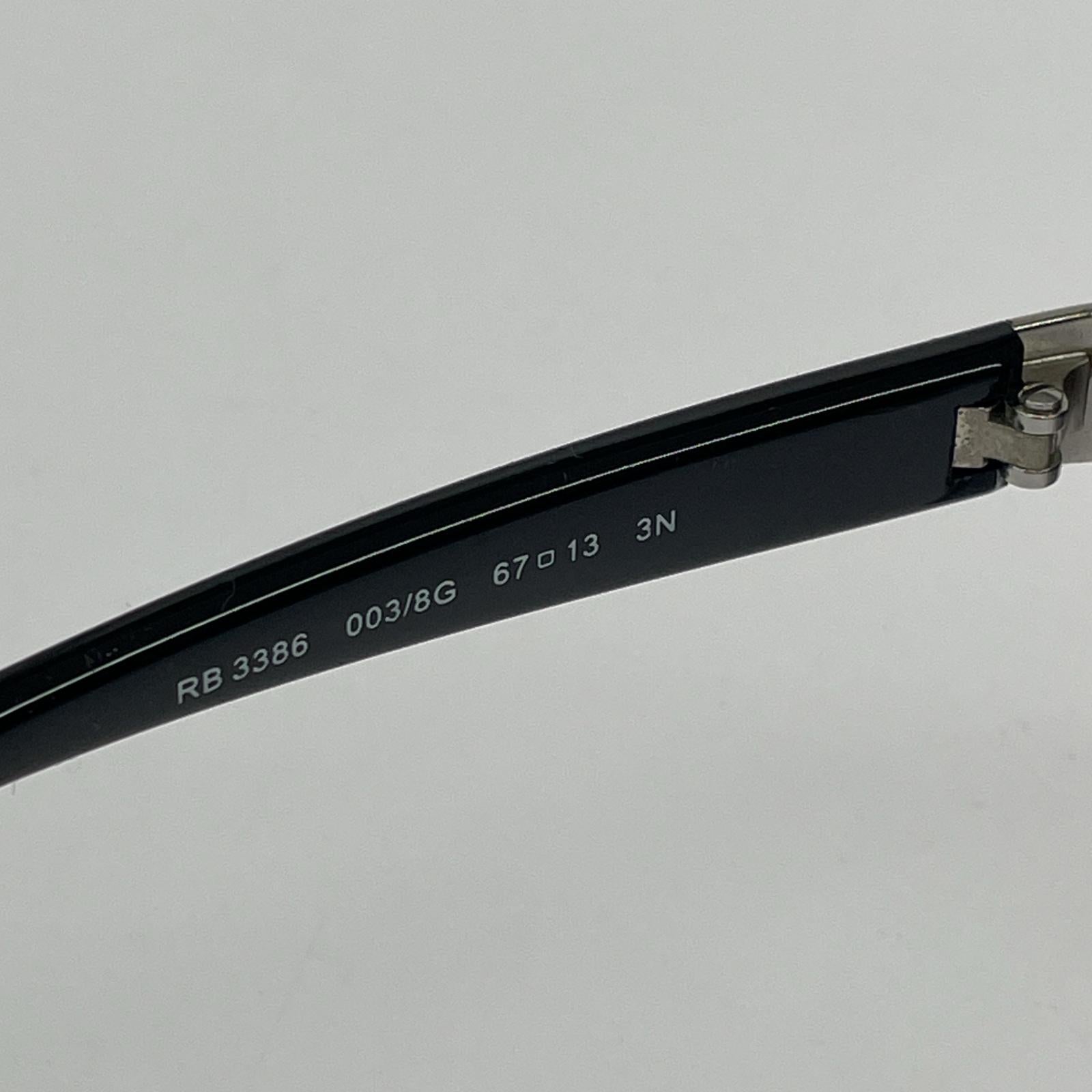 その他アクセサリー Ray-Ban アビエイター ティアドロップ ガンメタル サングラス RB3386 シルバー