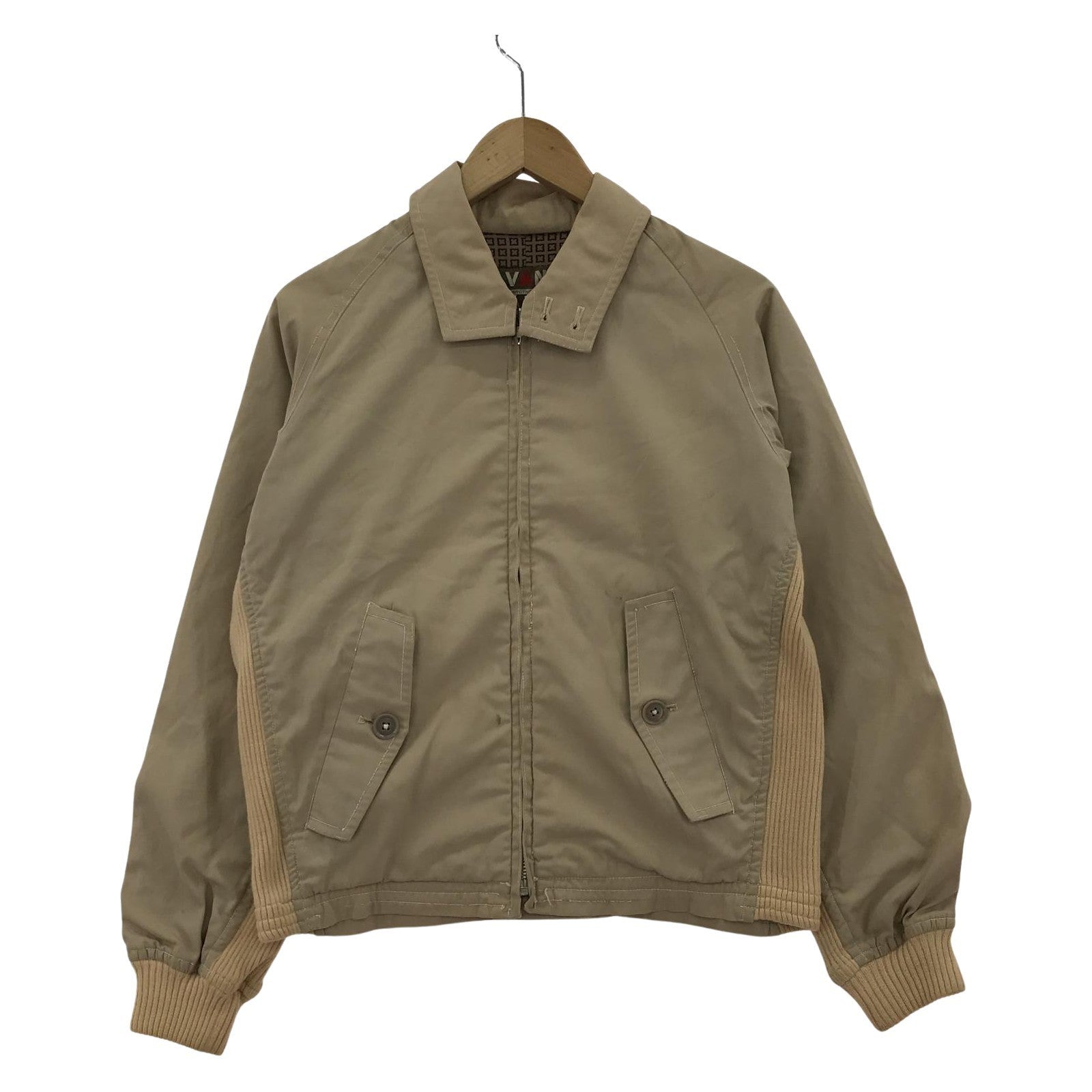 ジャケット 60s スイングトップ 切替デザイン ベージュ ベージュ