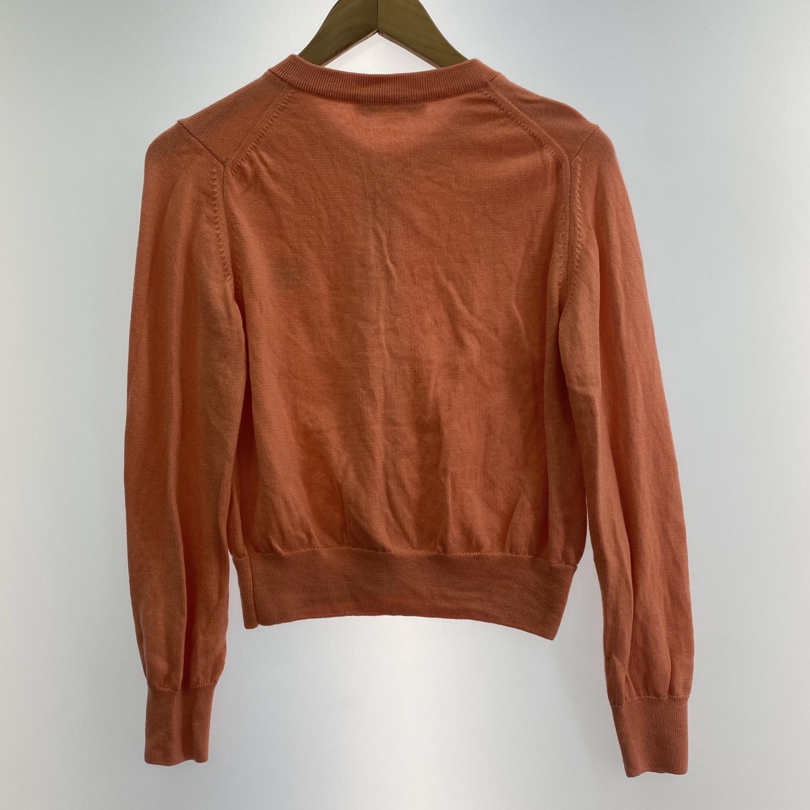 カーディガン BOLD FOX HEAD PATCH REGULAR CARDIGAN S ピンク