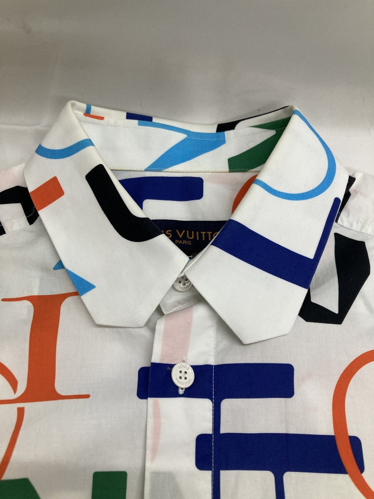 LV SS総柄シャツ S