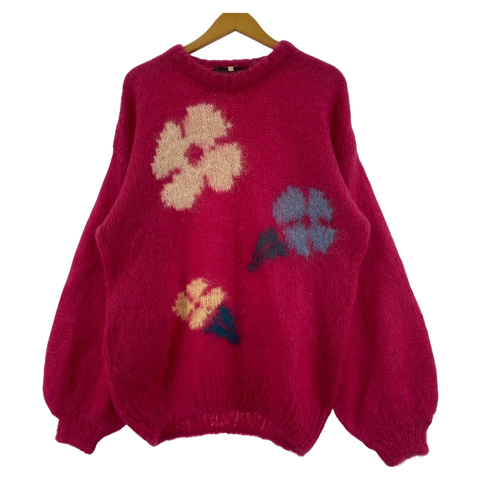 ニット THE GOLD LABEL DESIGNER'S モヘア 80s M ピンク