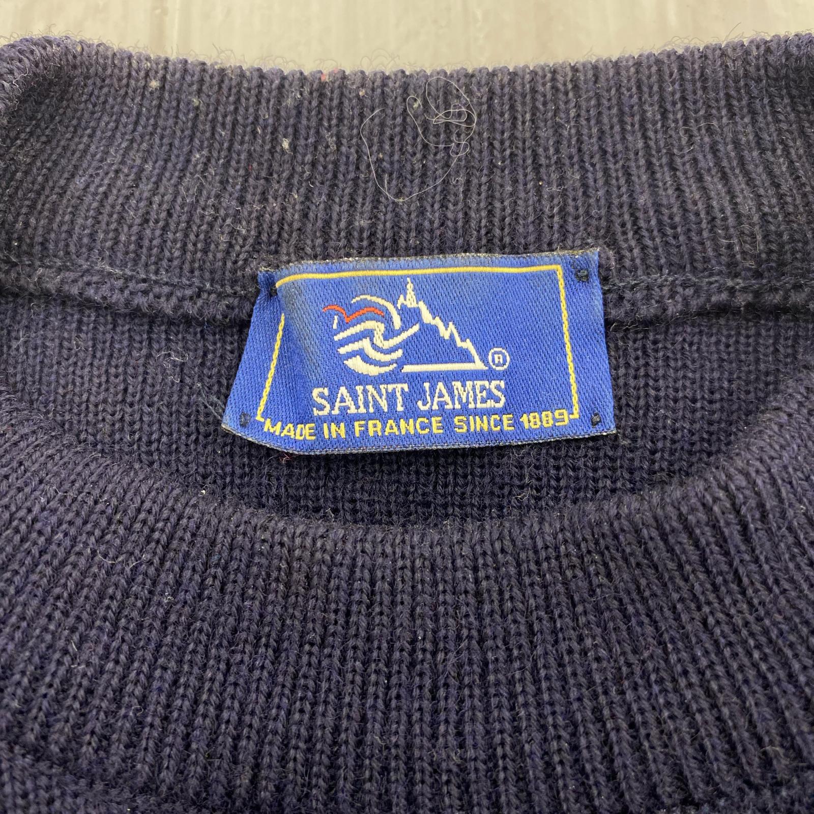 ニット SAINT JAMES ニット・セーター ネイビー