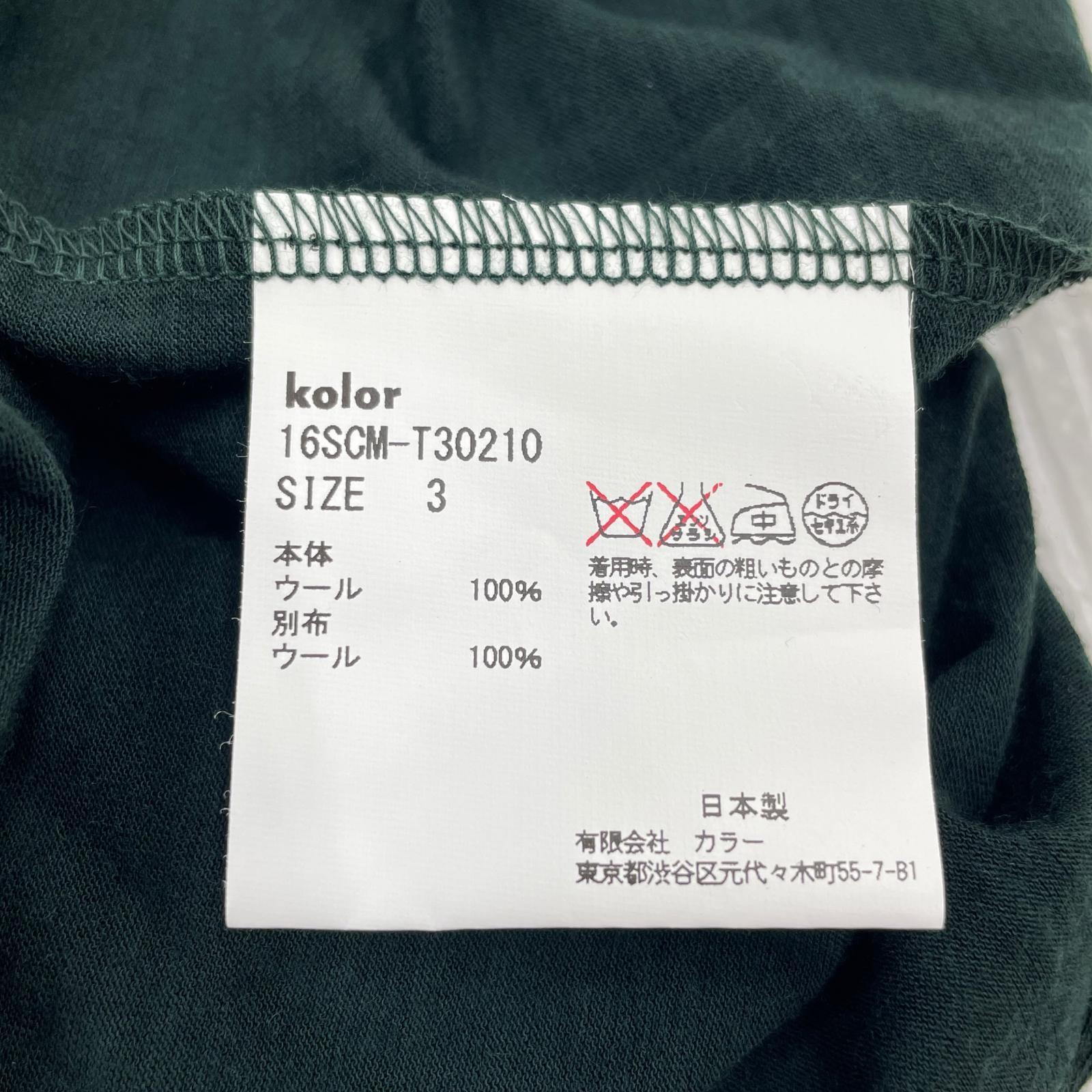 半袖Tシャツ ウール 井鳥(3) 3 グリーン