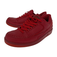 スニーカー NIKE AIR JORDAN 2 RETRO LOW 赤 832819-606 (27) 27cm (US9 UK8 1/2 EU44) レッド