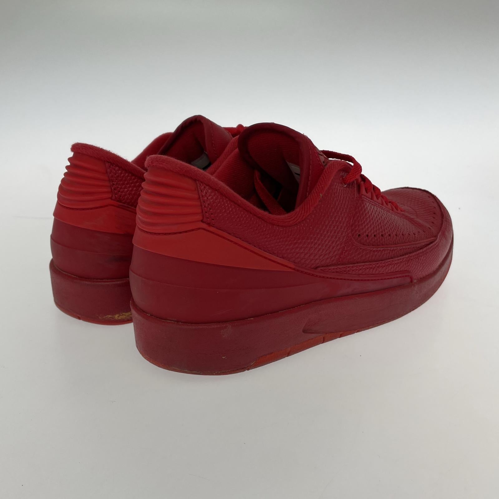 スニーカー NIKE AIR JORDAN 2 RETRO LOW 赤 832819-606 (27) 27cm (US9 UK8 1/2 EU44) レッド