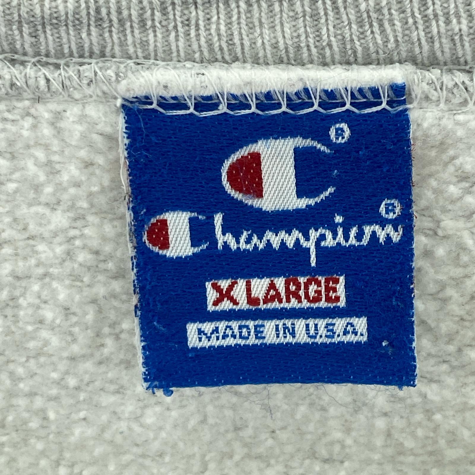 スウェット 90s KANSAS プリント スウェット グレー(XL) グレー