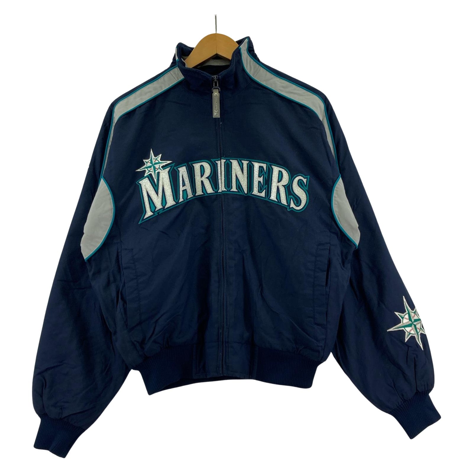 ブルゾン Majestic MARINERS (M) M ネイビー