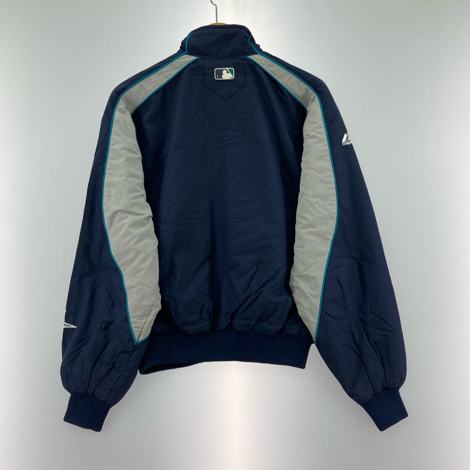 ブルゾン Majestic MARINERS (M) M ネイビー