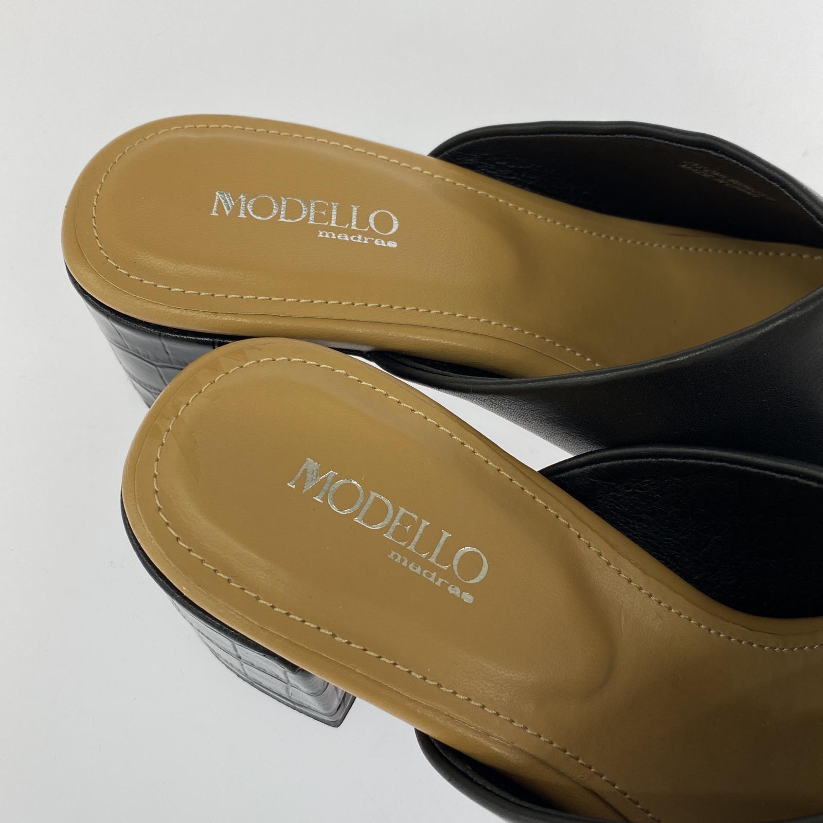 パンプス MODELLO madras パンプス 23cm (US5 UK4 1/2 EU36) ブラック