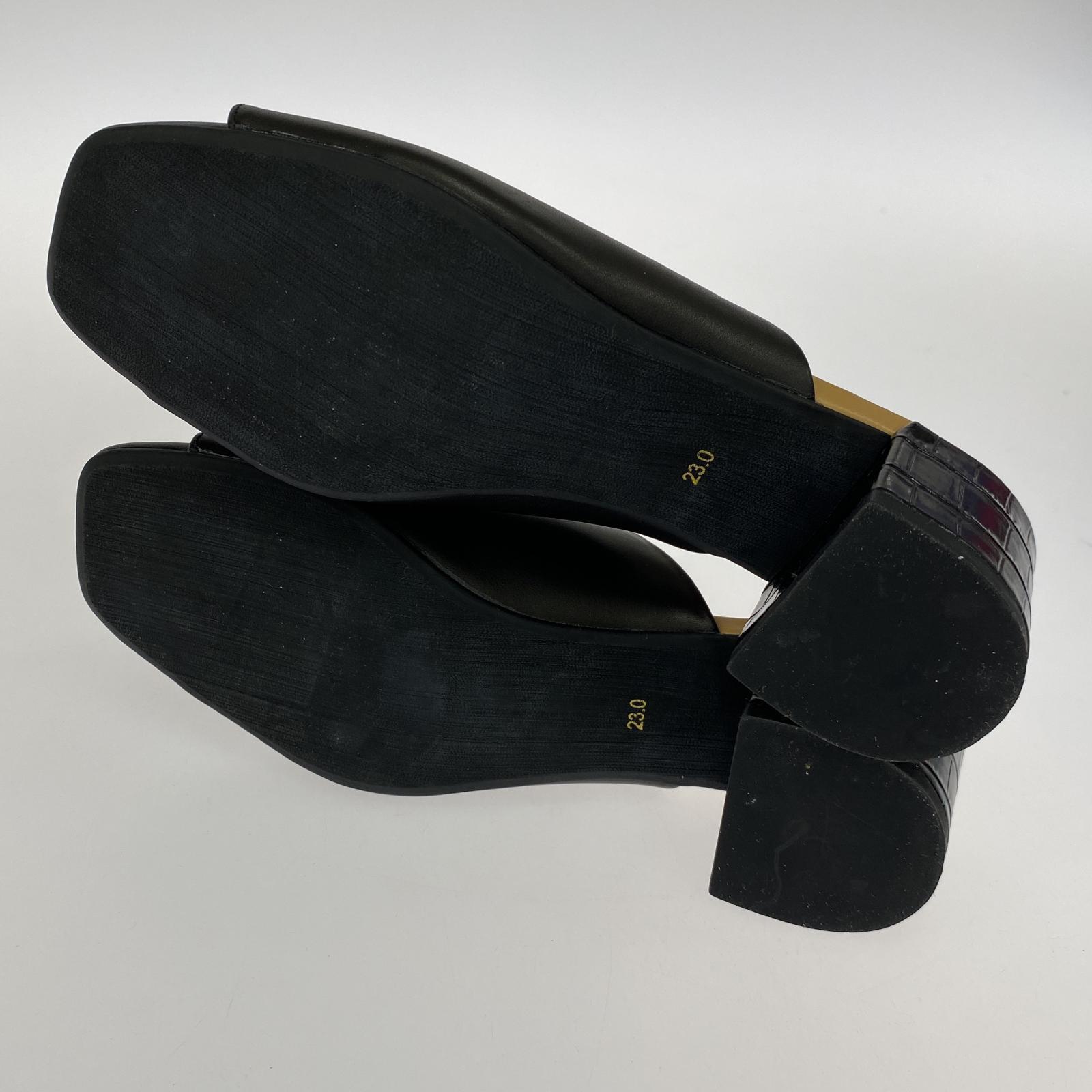 パンプス MODELLO madras パンプス 23cm (US5 UK4 1/2 EU36) ブラック