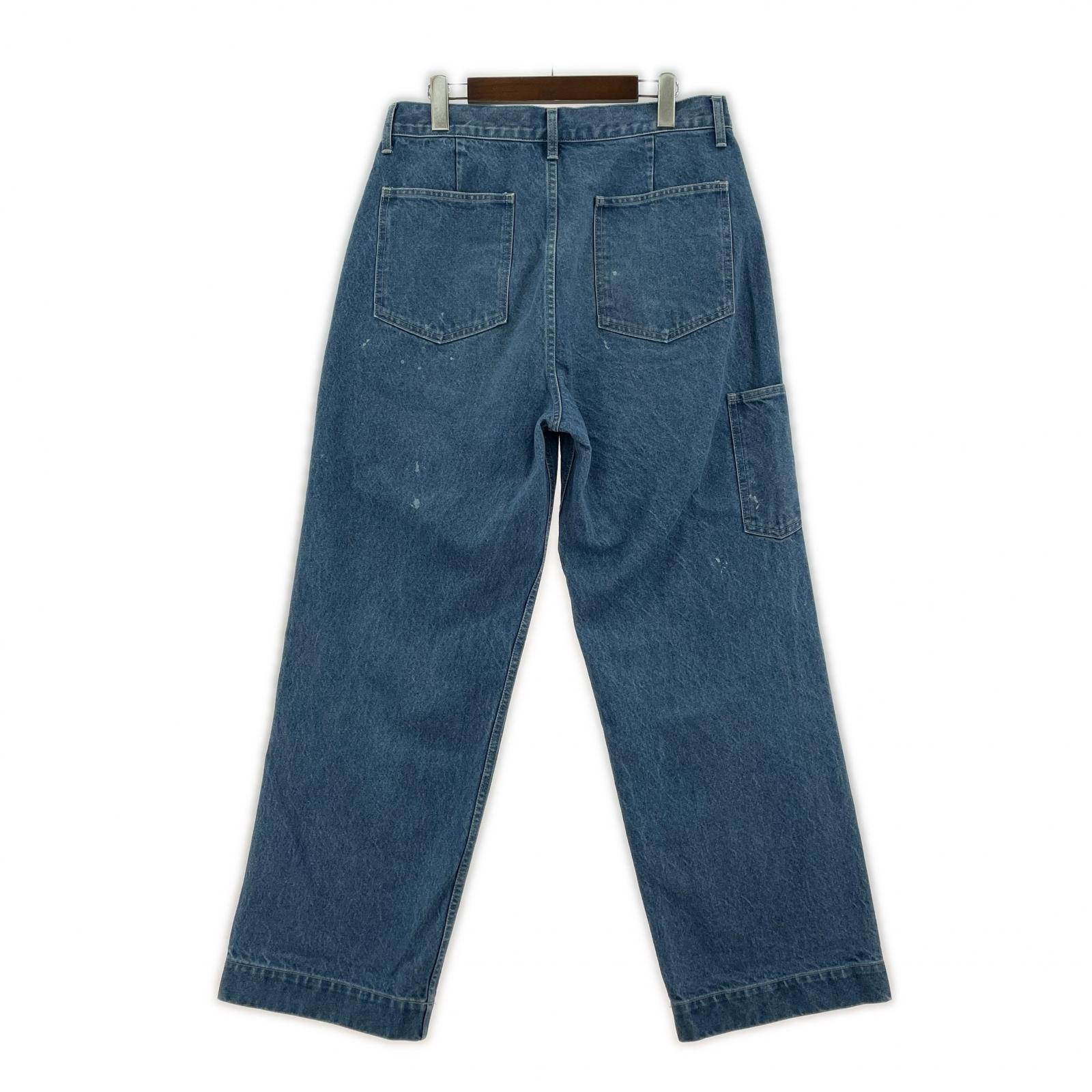 デニムパンツ LIMITED デニムワークパンツ ブルー