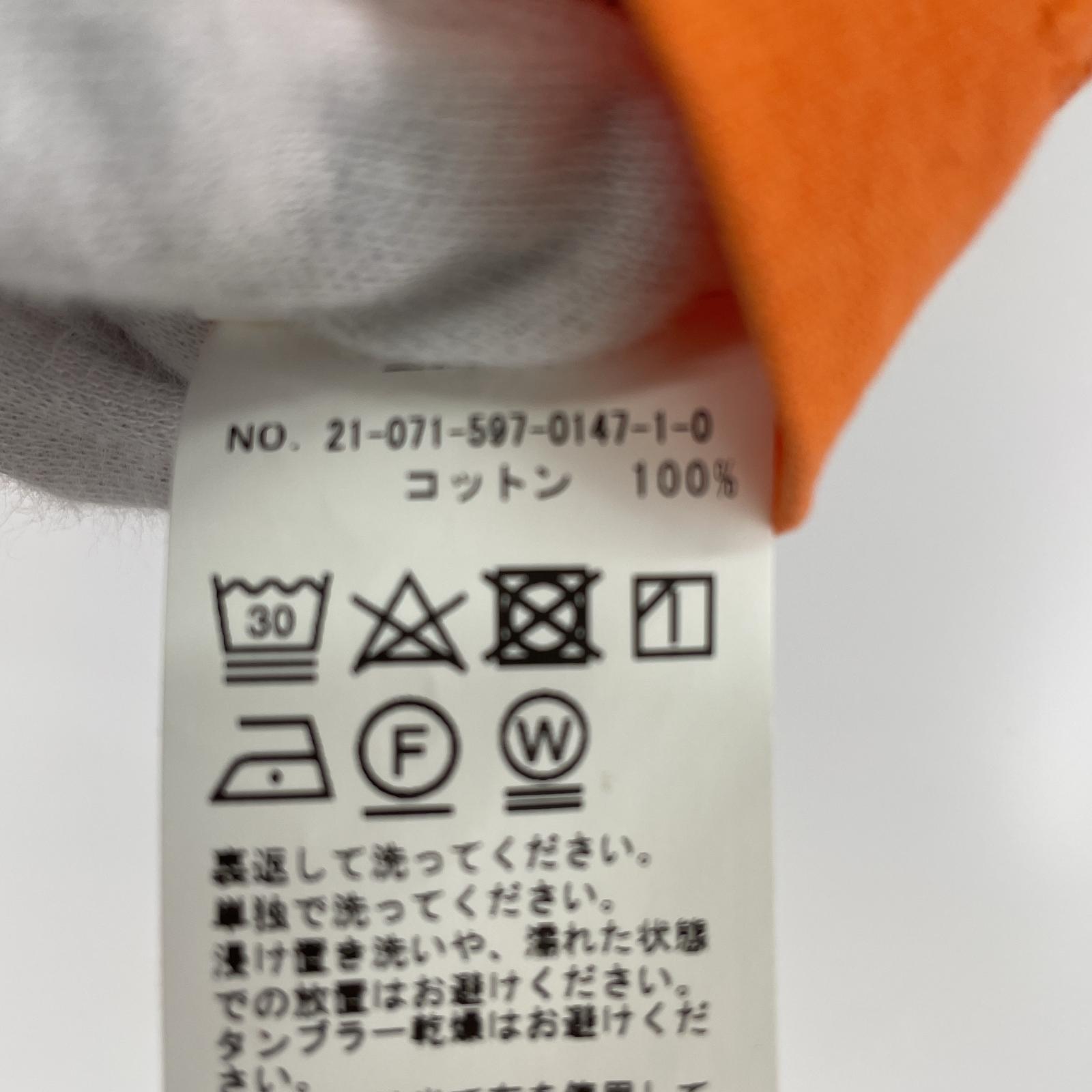 半袖Tシャツ ロゴTee/オレンジ (L) L オレンジ