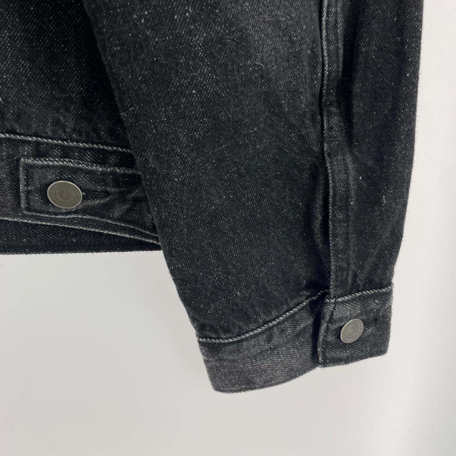 デニムジャケット TYPE2 TRUCKER JACKET BLK M M ブラック