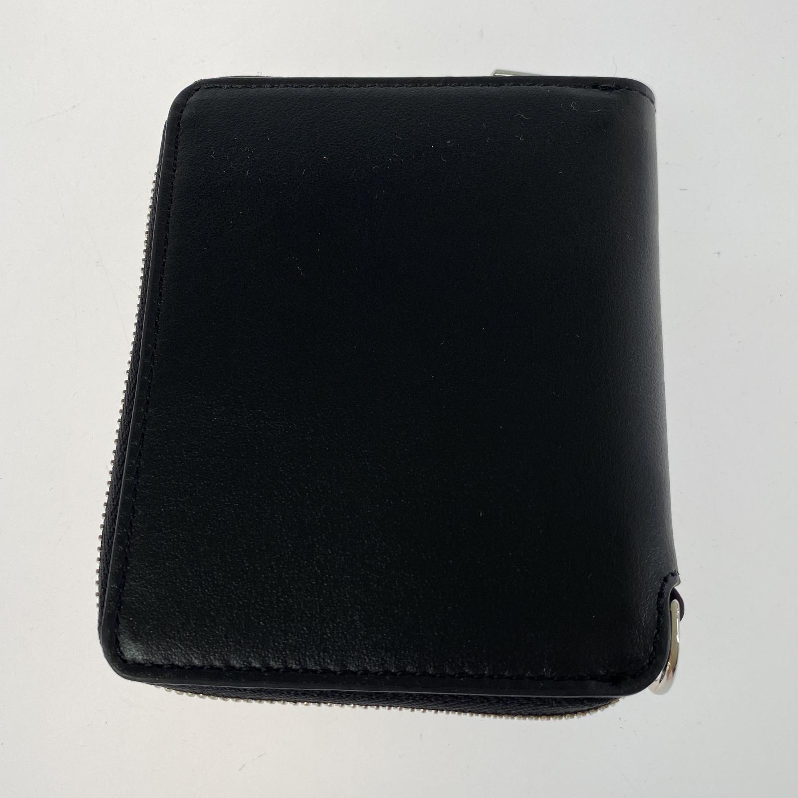 札入れ 二つ折り財布 BLK ブラック