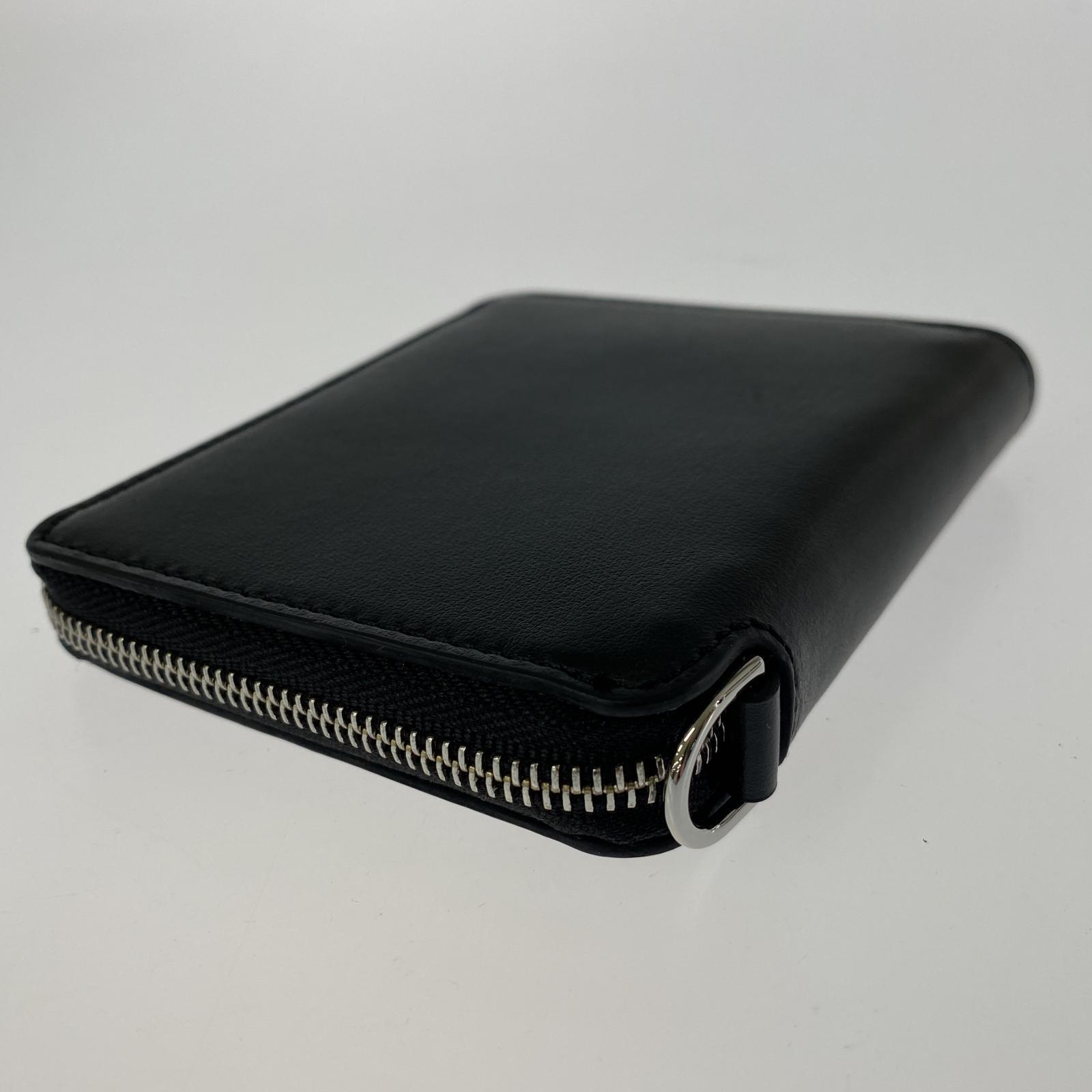札入れ 二つ折り財布 BLK ブラック
