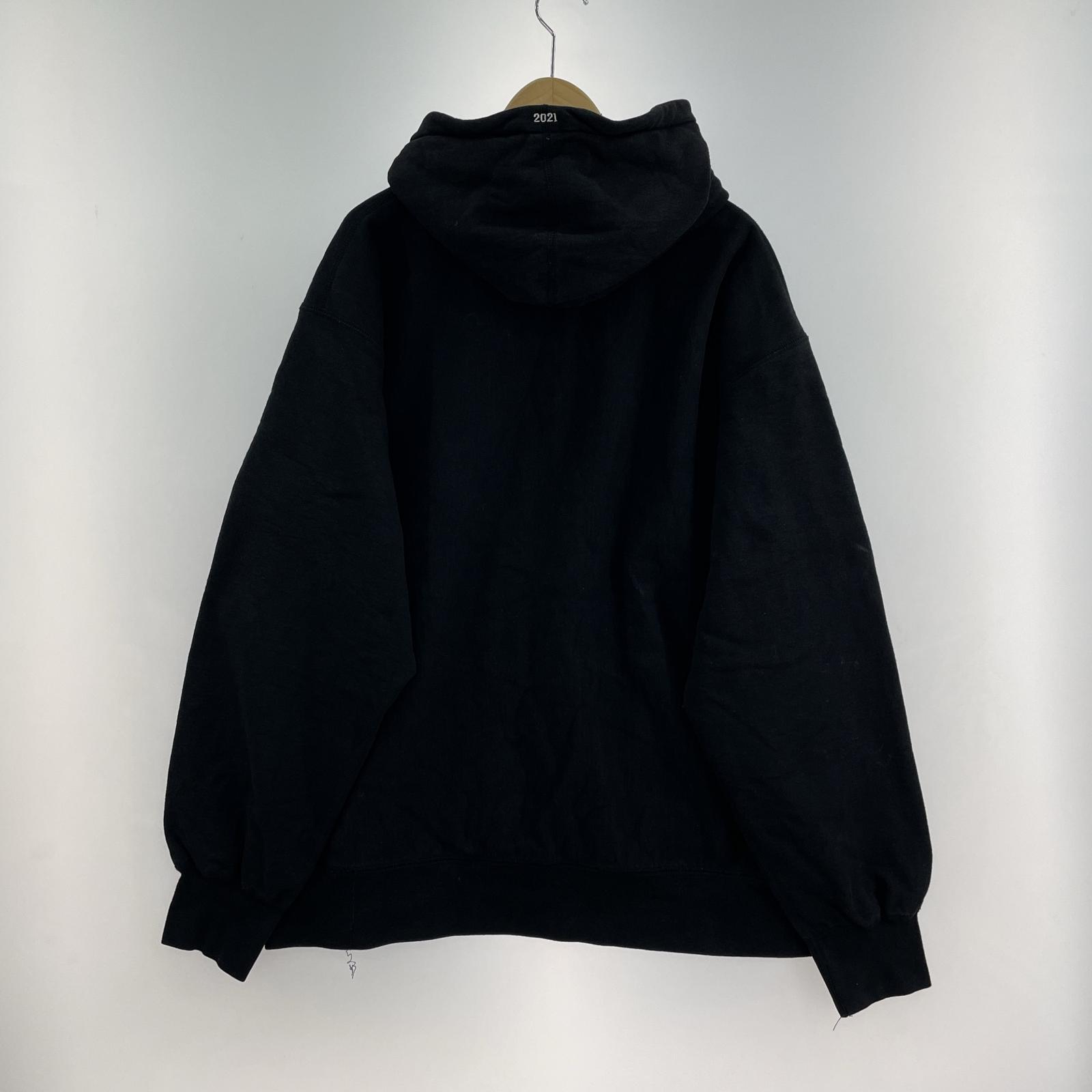 パーカー 21AW Box Logo フーディー ブラック(XL) ブラック