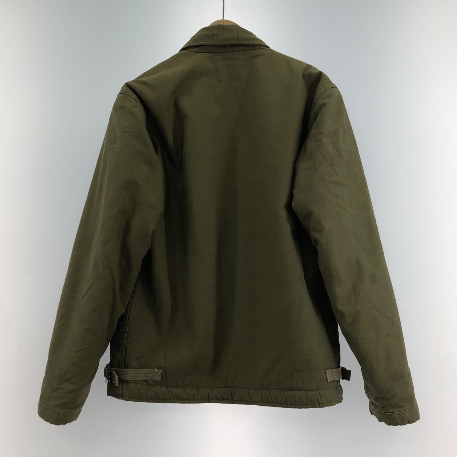 ジャケット A-2 デッキジャケット カーキ M カーキ