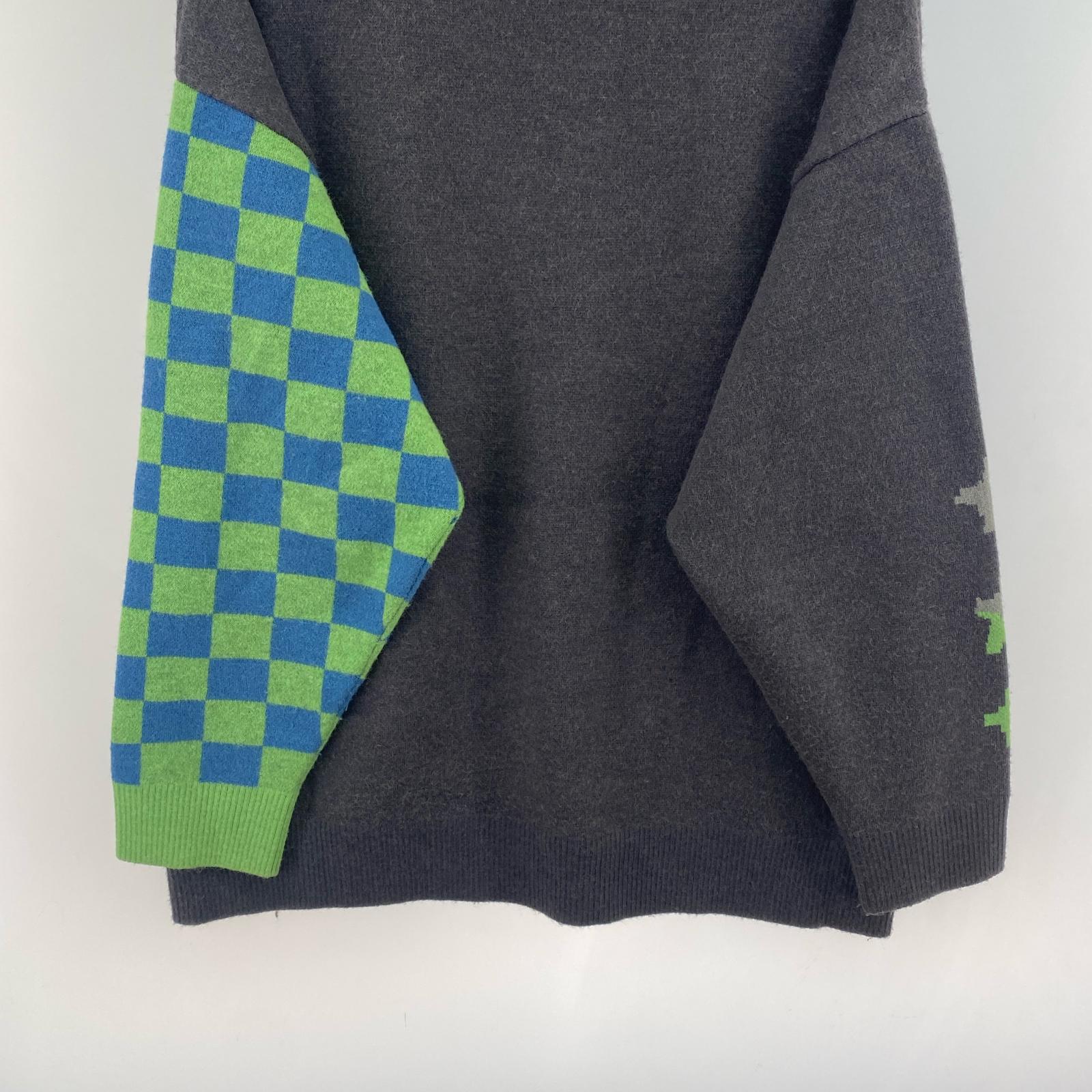 ニット TAKA ORIGINAL レトロセーター(L) L グレー