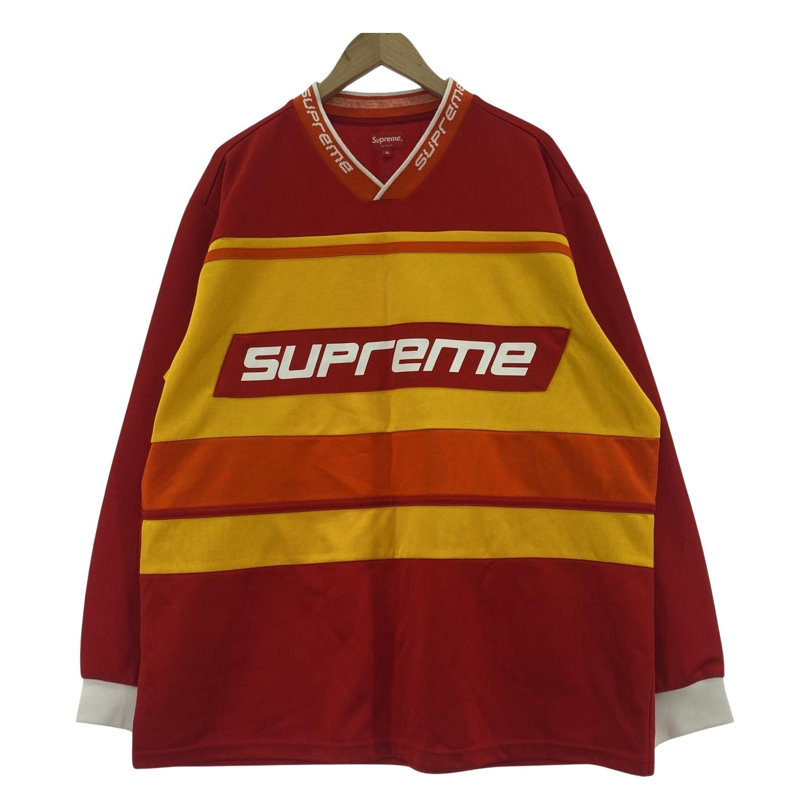 長袖Tシャツ 18AW WarmUp Hockey Jersey RED XL