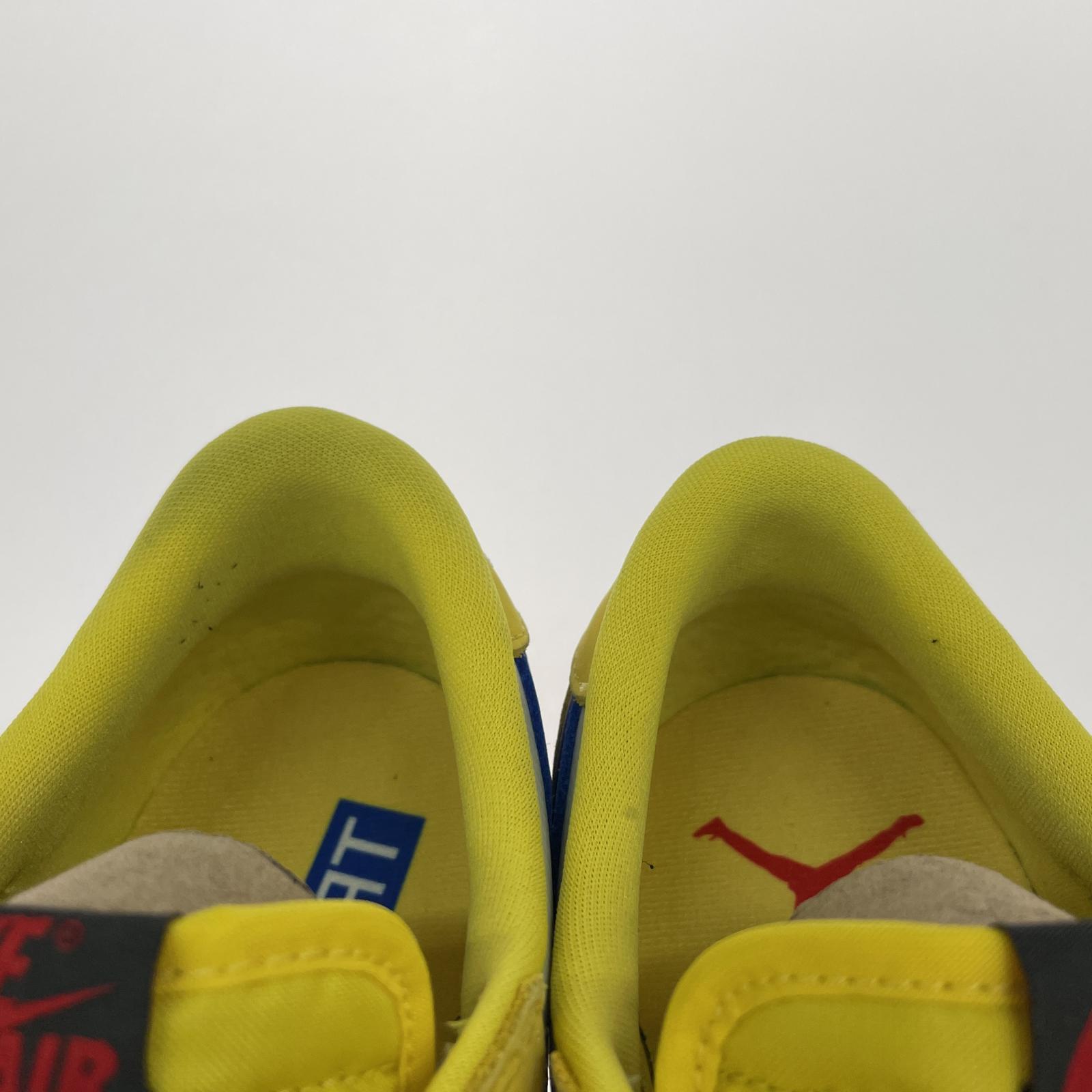 スニーカー Travis scott/Air Jordan 1/Canary/28cm 28cm (US10 UK9 1/2 EU46)
