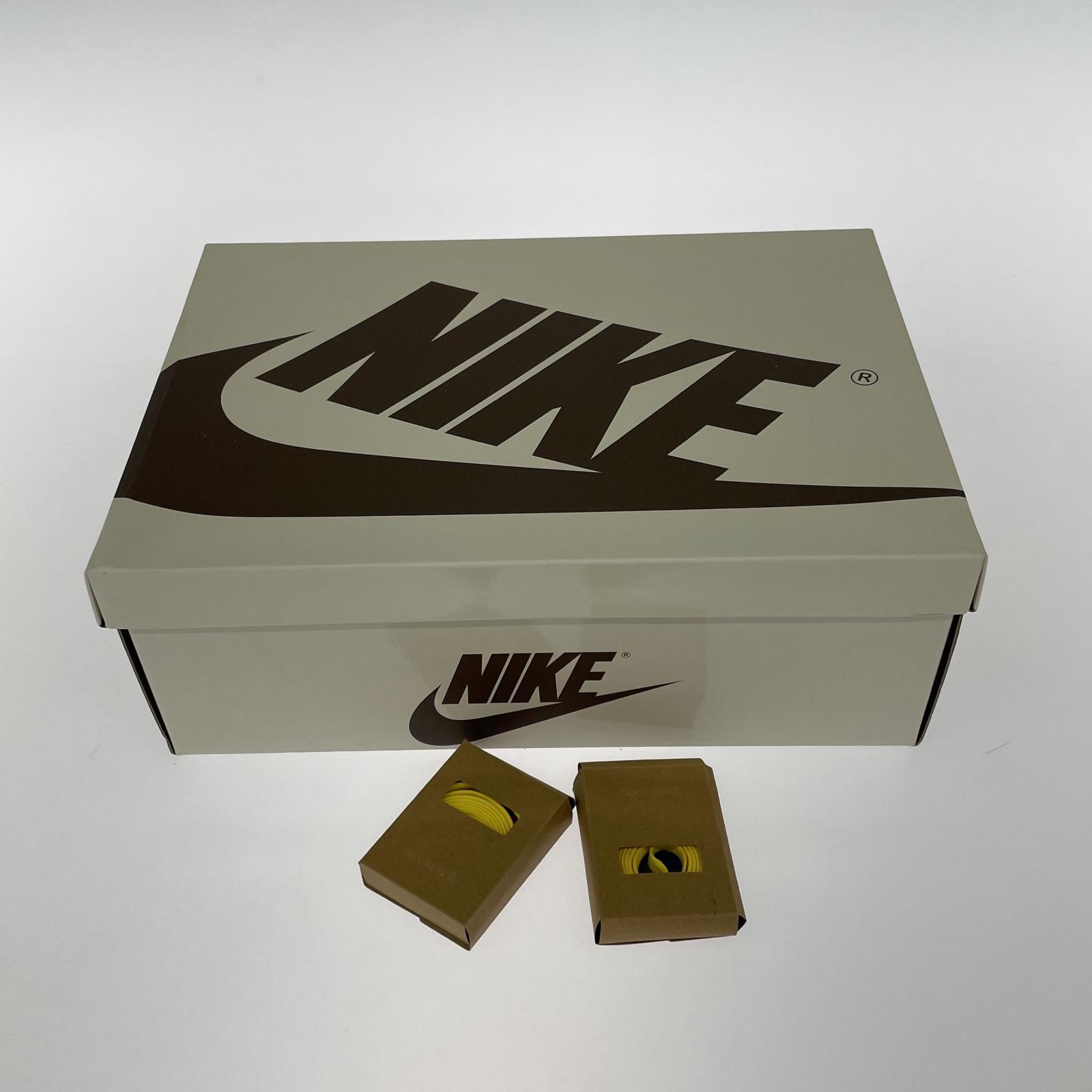 スニーカー Travis scott/Air Jordan 1/Canary/28cm 28cm (US10 UK9 1/2 EU46)