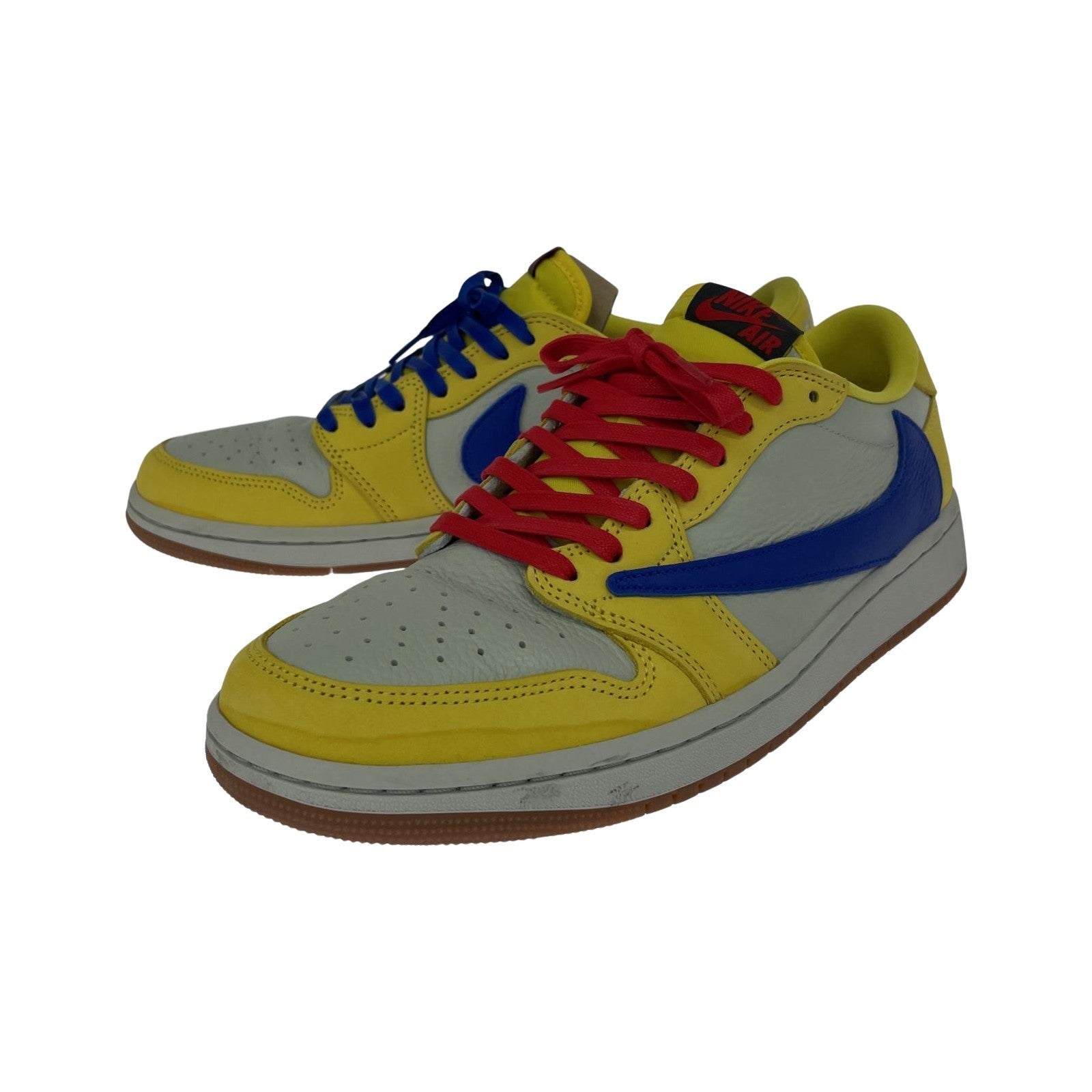 スニーカー Travis scott/Air Jordan 1/Canary/28cm 28cm (US10 UK9 1/2 EU46)