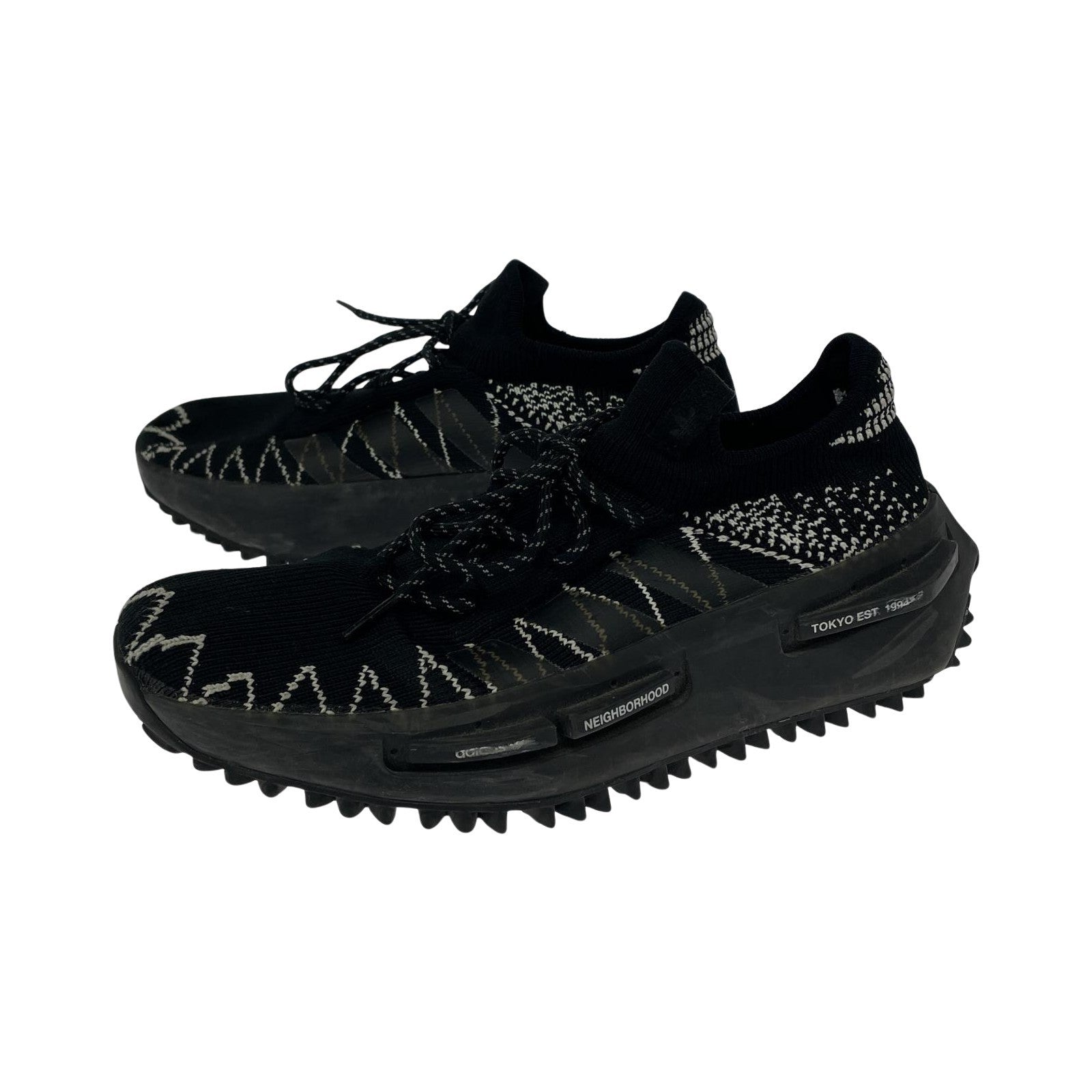 スニーカー ×NEIGHBORHOOD 23SS NMD S1 N KNIT 26.5㎝ 26.5cm (US8 1/2 UK8 EU43) ブラック