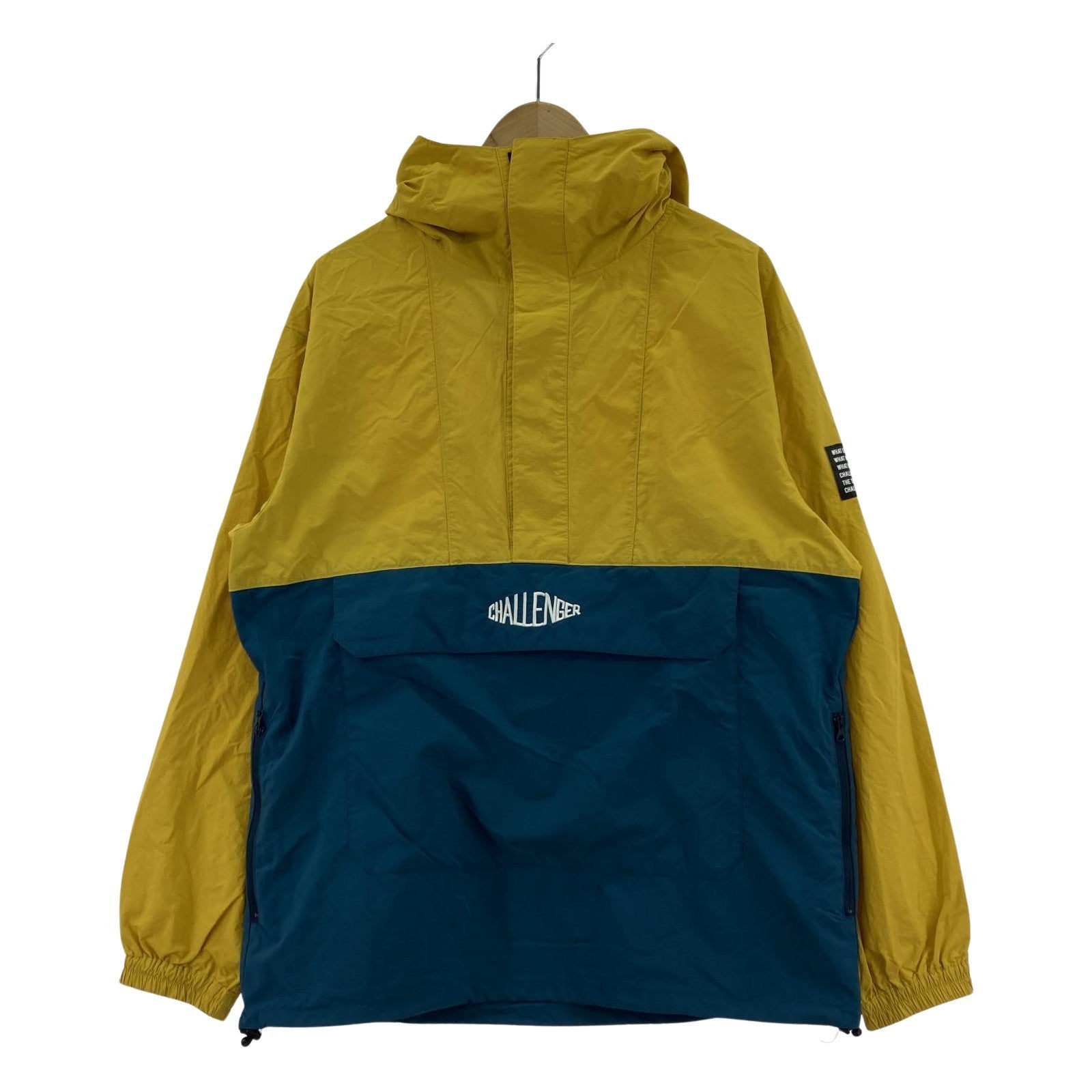 ジャケット アノラックパーカー 黄 SizeM M