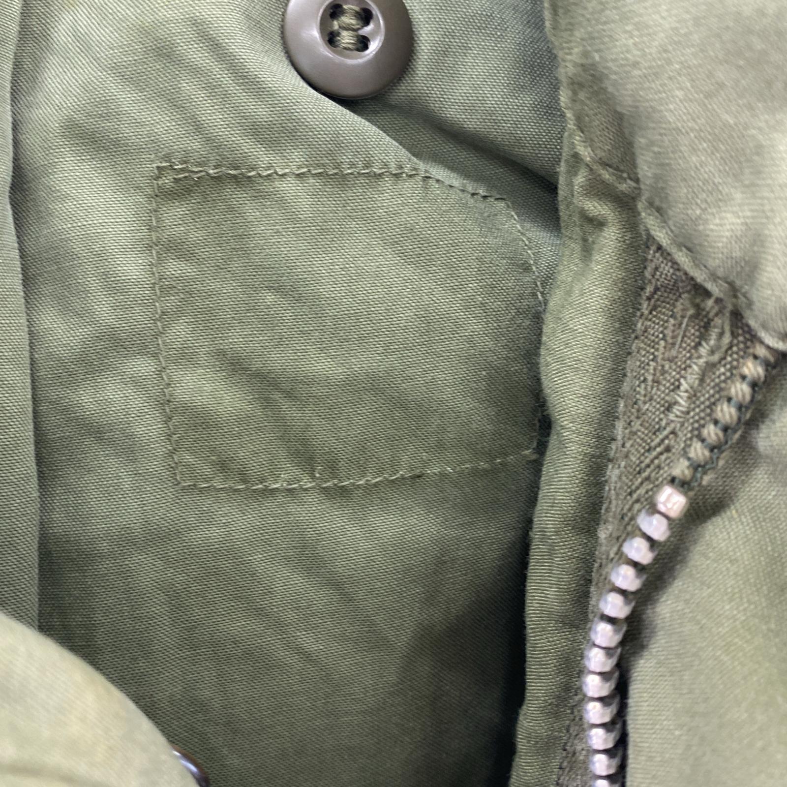 ミリタリージャケット 60s U.S.ARMY M-65 アルミジップ フィールドジャケット カーキ