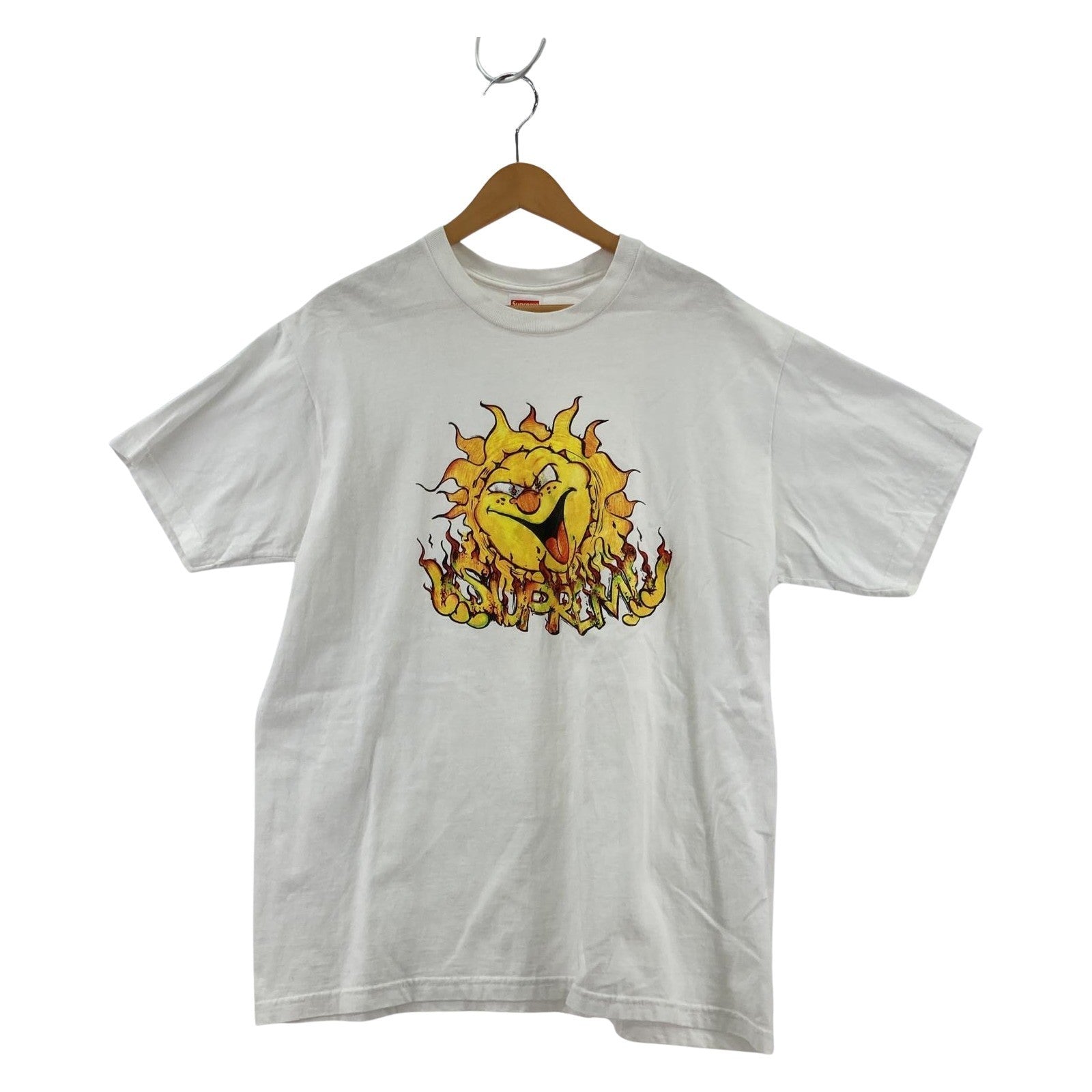半袖Tシャツ 20AW Sun プリントTee (L)WHT L ホワイト