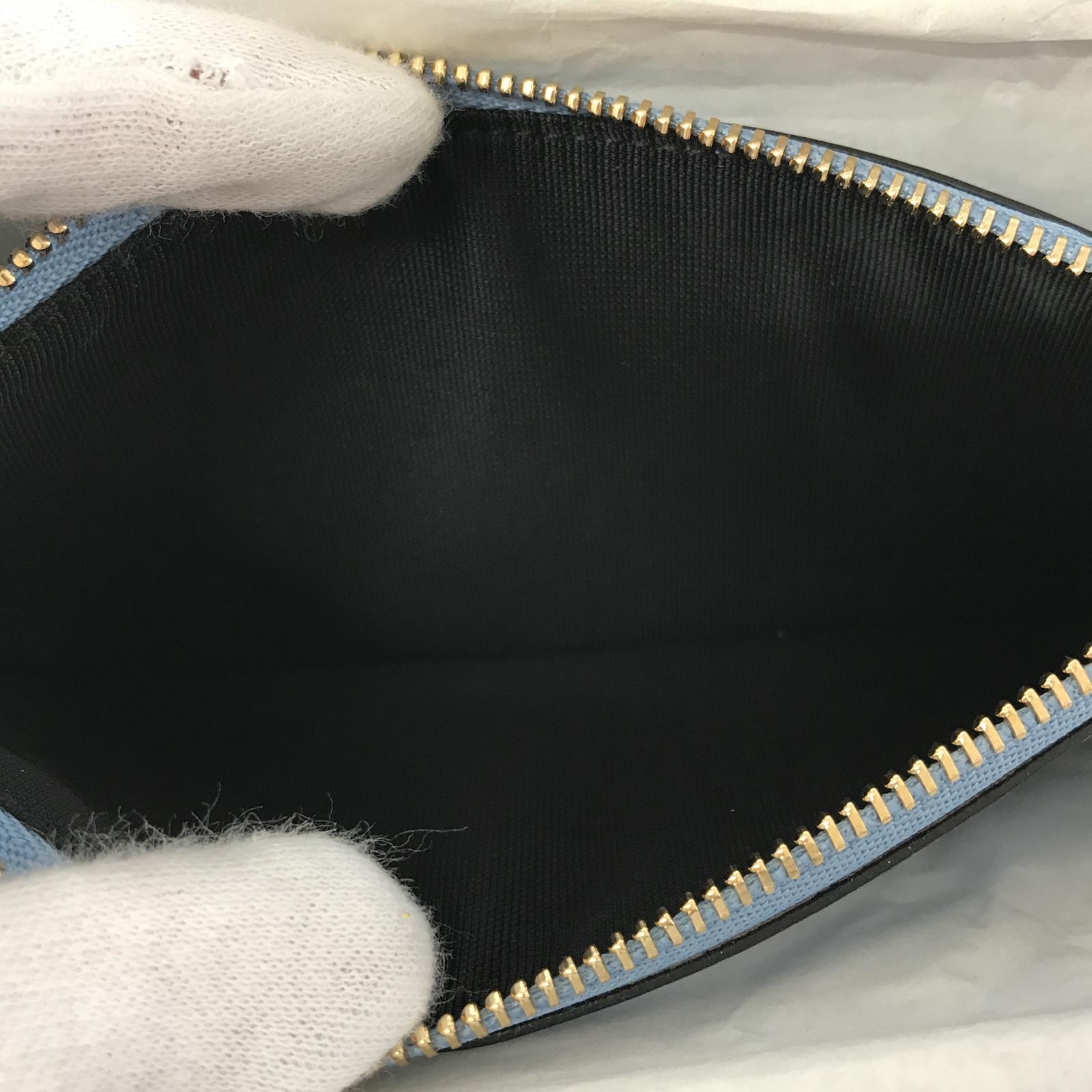 長財布 SMYTHSON ロングウォレット クロコ型押し/BLE