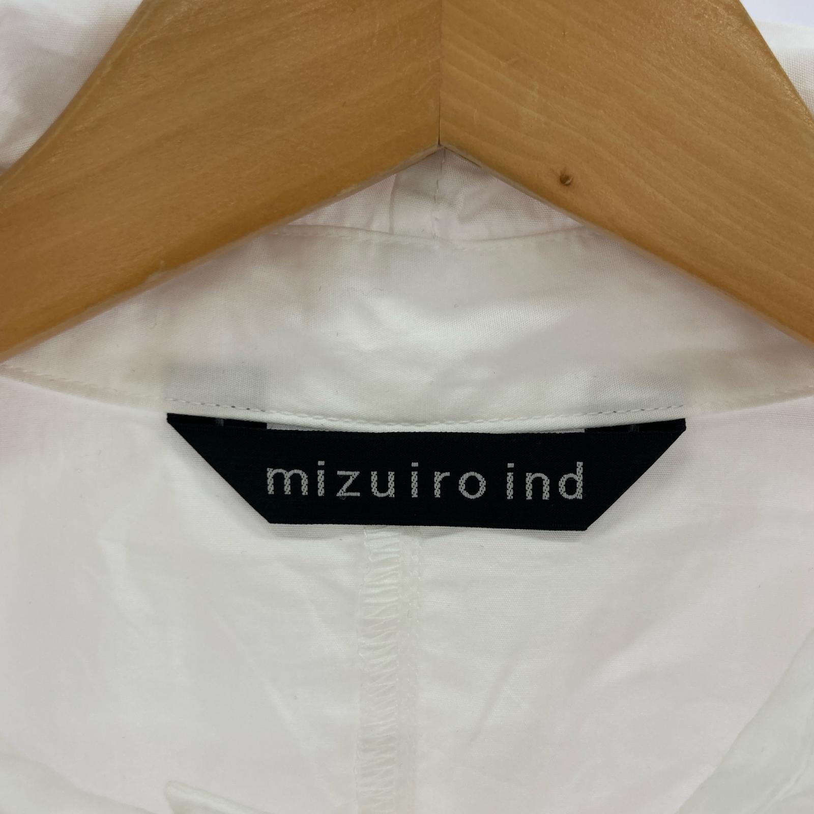 長袖シャツ コットンフードプルオーバーシャツ/WHT ホワイト