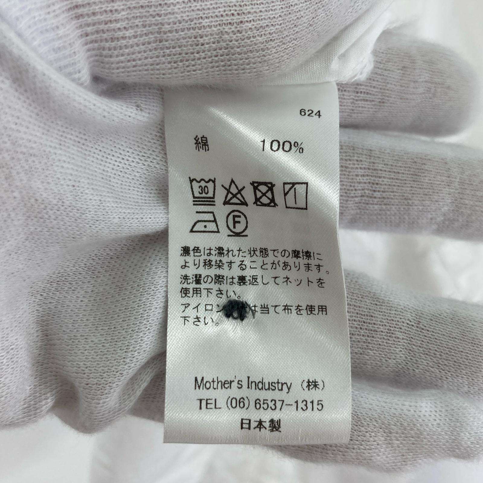 長袖シャツ コットンフードプルオーバーシャツ/WHT ホワイト