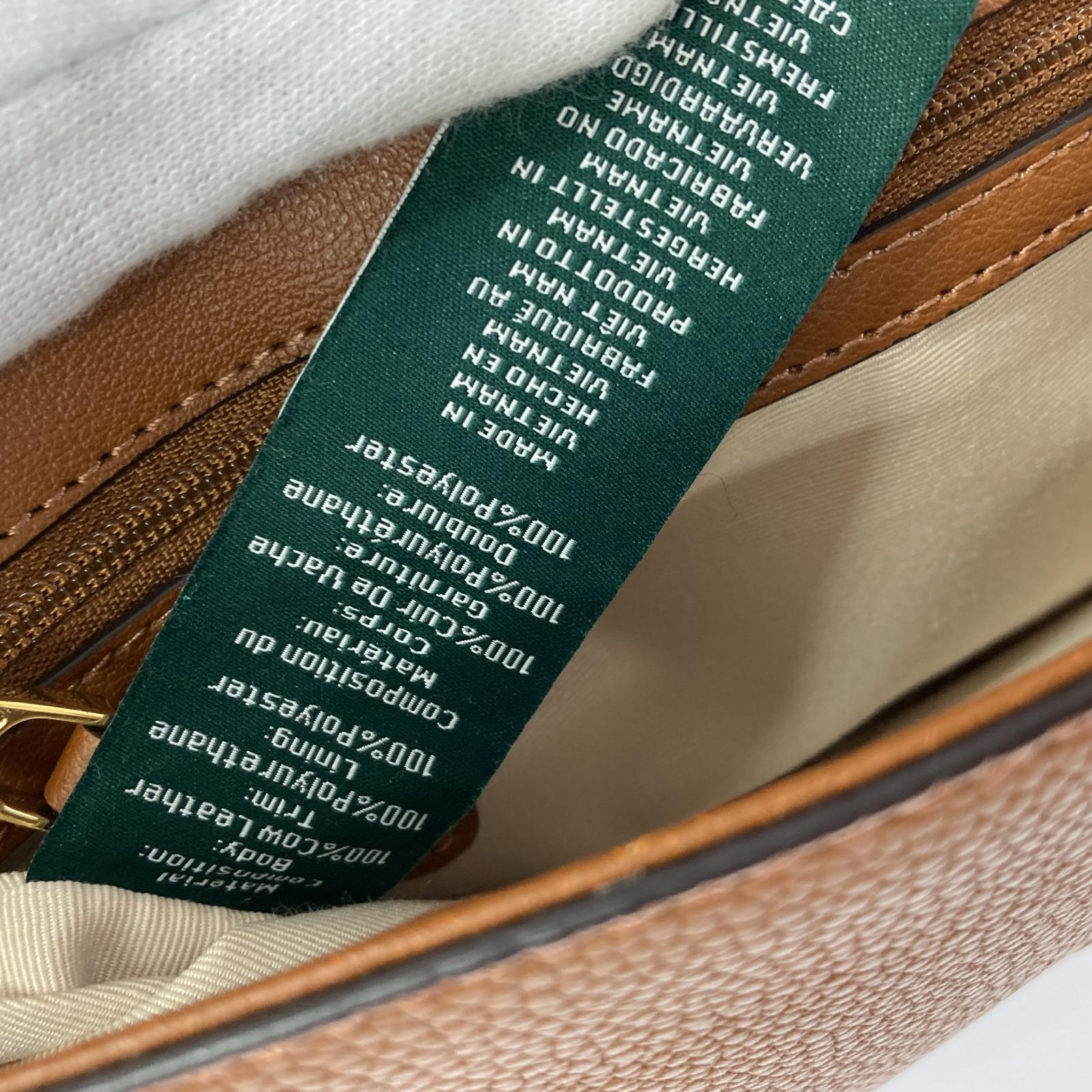 ショルダーバッグ LAUREN RALPH LAUREN ショルダーバッグ ブラウン