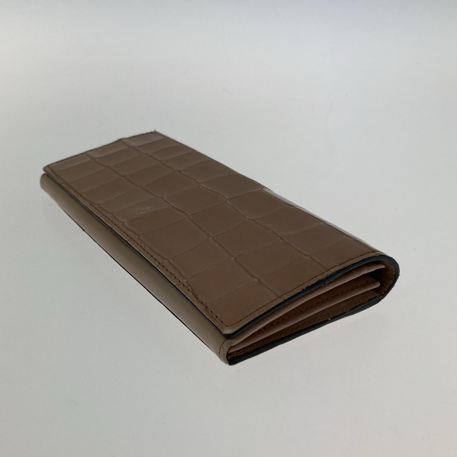 長財布 EPOI 型押し 長財布 ピンク