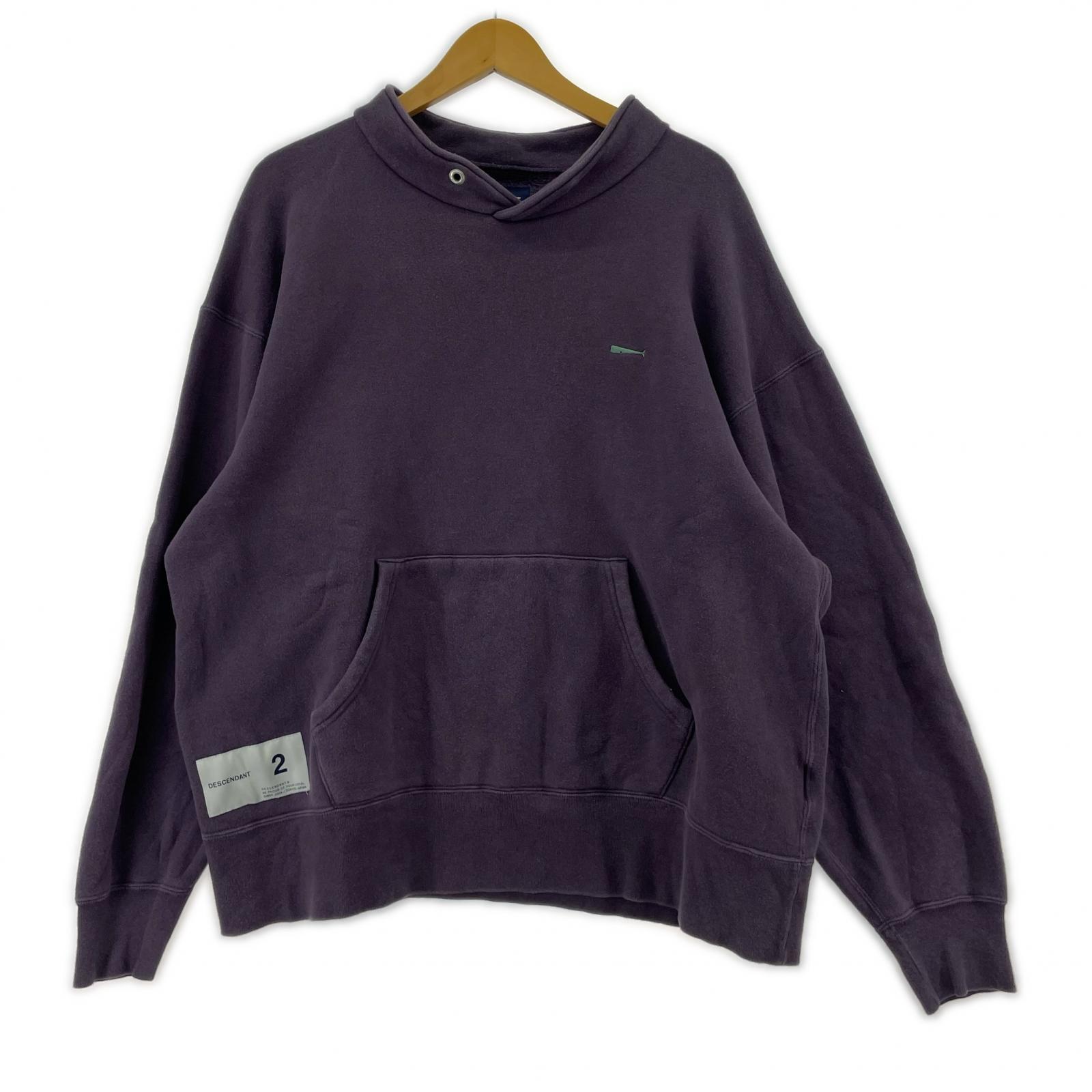 スウェット ROO STAND COLOR SWEATSHIRT 紫 (2) 2 パープル