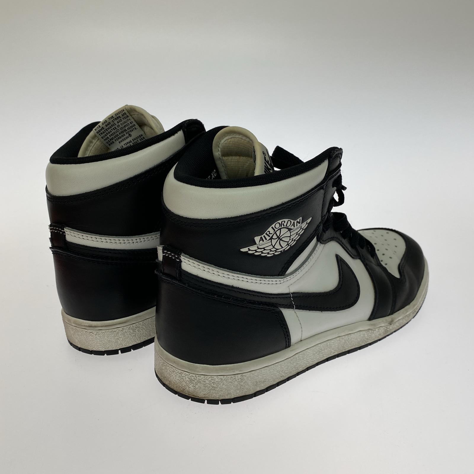 スニーカー Air Jordan 1 High '85 BQ4422-001 BLACK/WHITE 26cm (US8 UK7 1/2 EU42)