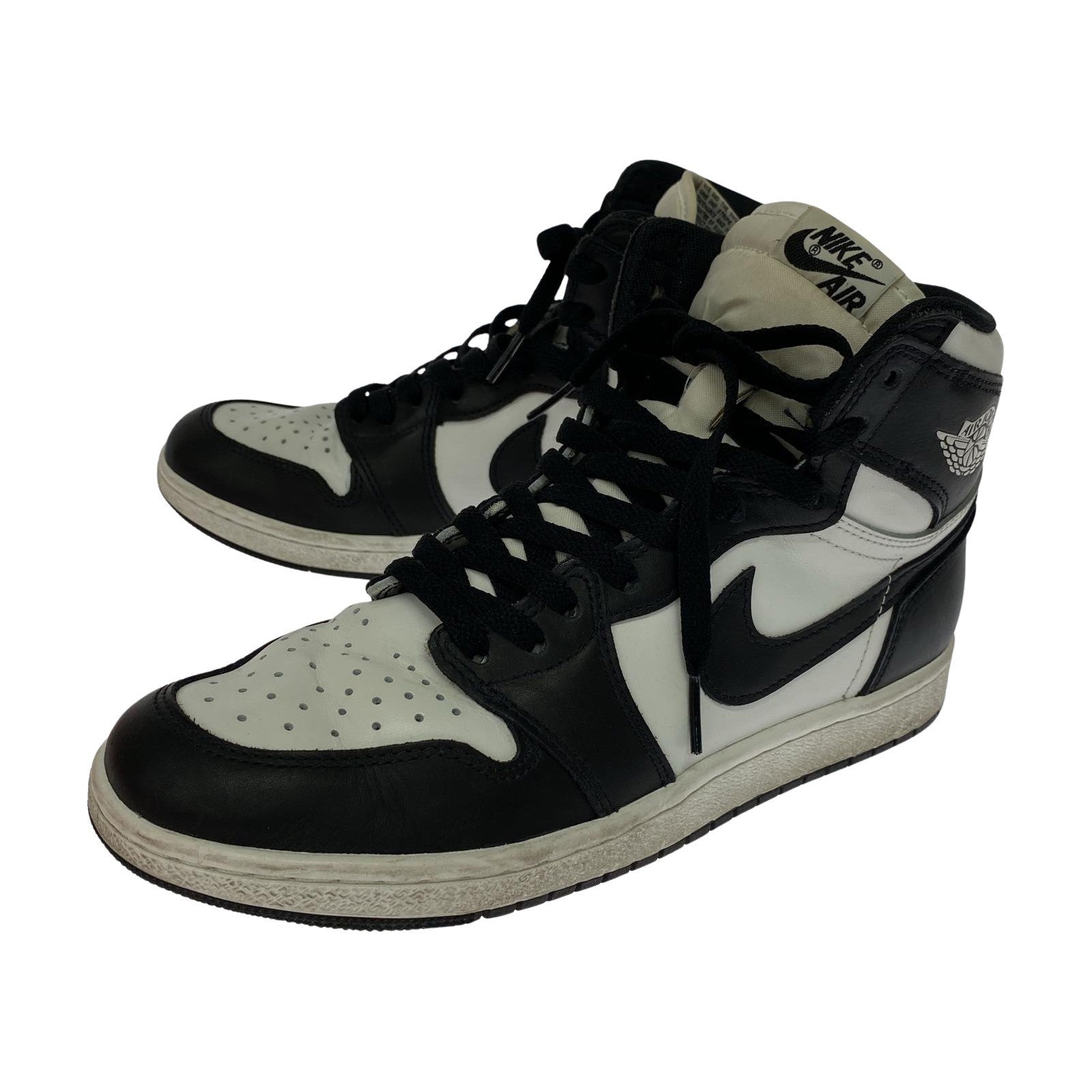 スニーカー Air Jordan 1 High '85 BQ4422-001 BLACK/WHITE 26cm (US8 UK7 1/2 EU42)
